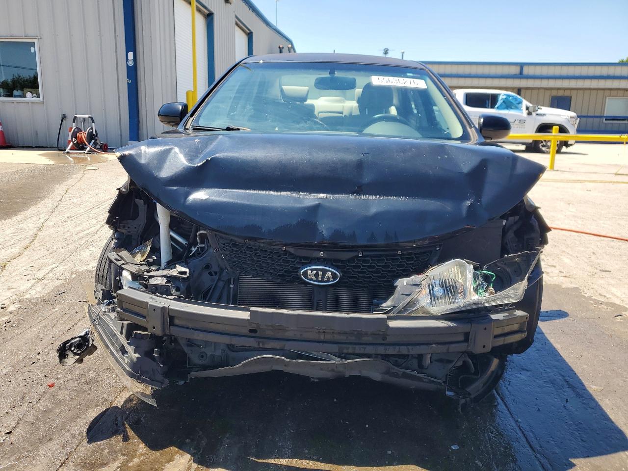 2012 Kia Forte Lx Black vin: KNAFT4A24C5471971