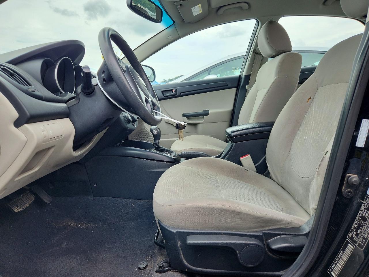 2012 Kia Forte Lx Black vin: KNAFT4A24C5471971