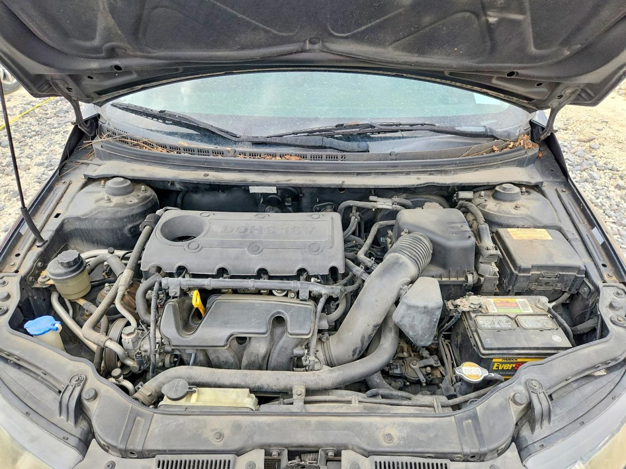 2012 Kia Forte Lx Black vin: KNAFT4A24C5590006