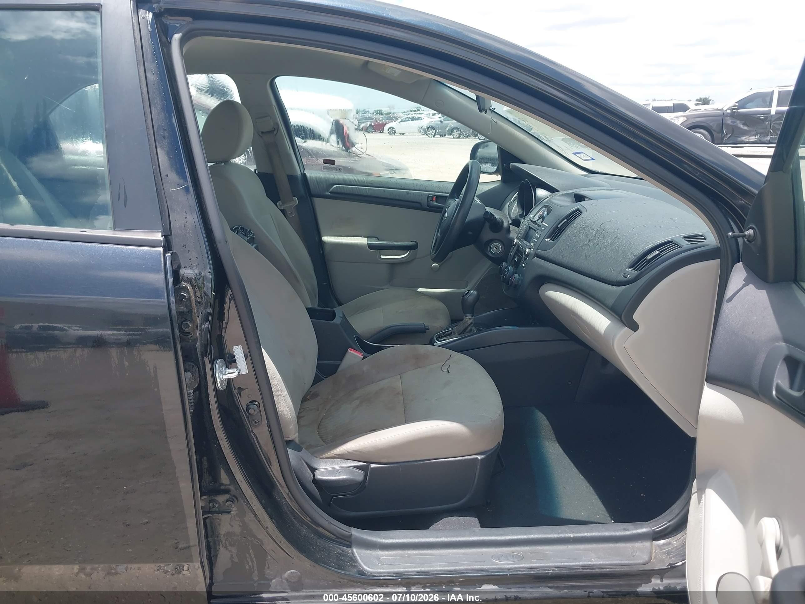 2011 Kia Forte Lx Black vin: KNAFT4A25B5433633