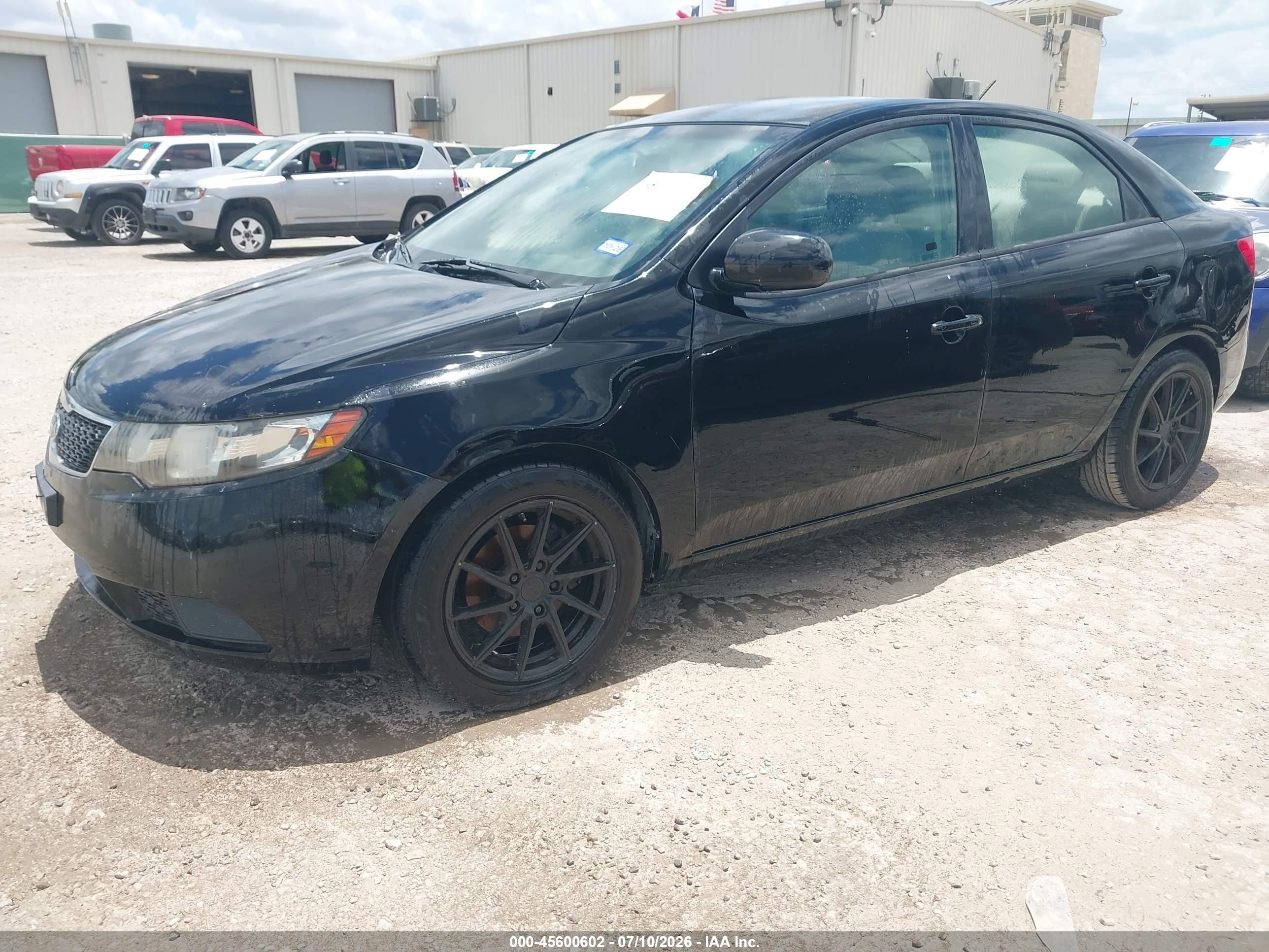 2011 Kia Forte Lx Black vin: KNAFT4A25B5433633