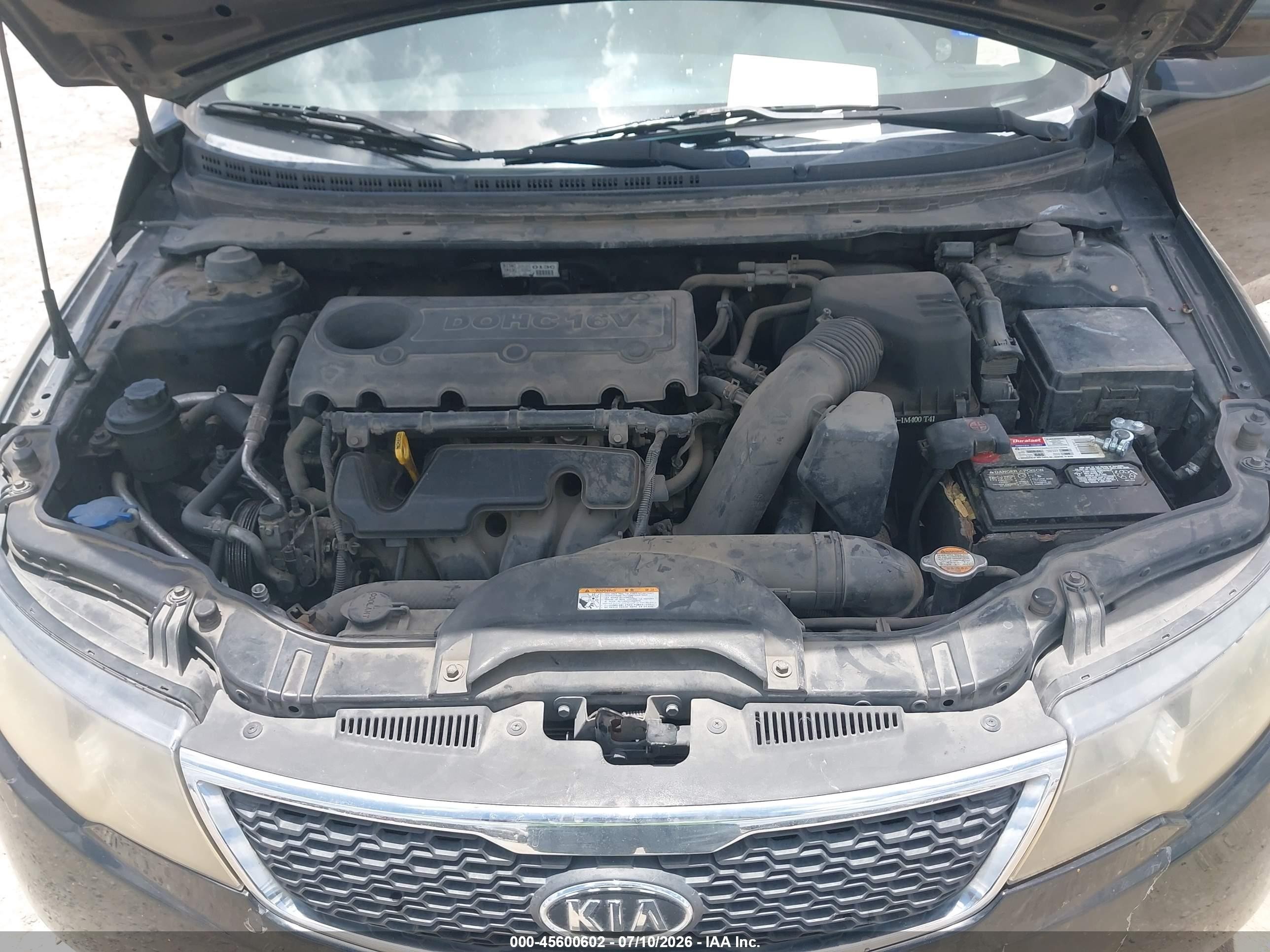 2011 Kia Forte Lx Black vin: KNAFT4A25B5433633