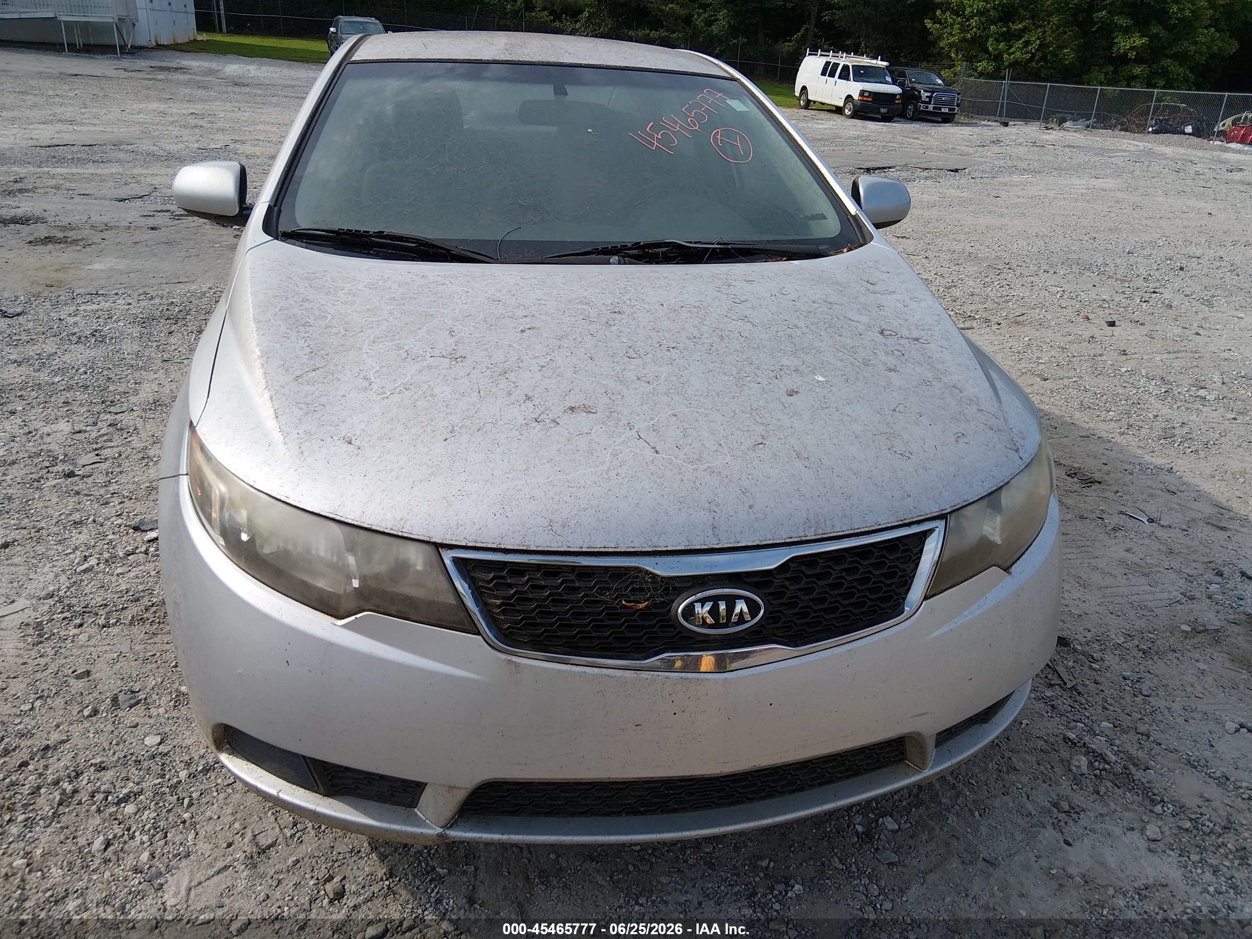 2013 Kia Forte Lx Silver vin: KNAFT4A25D5725754