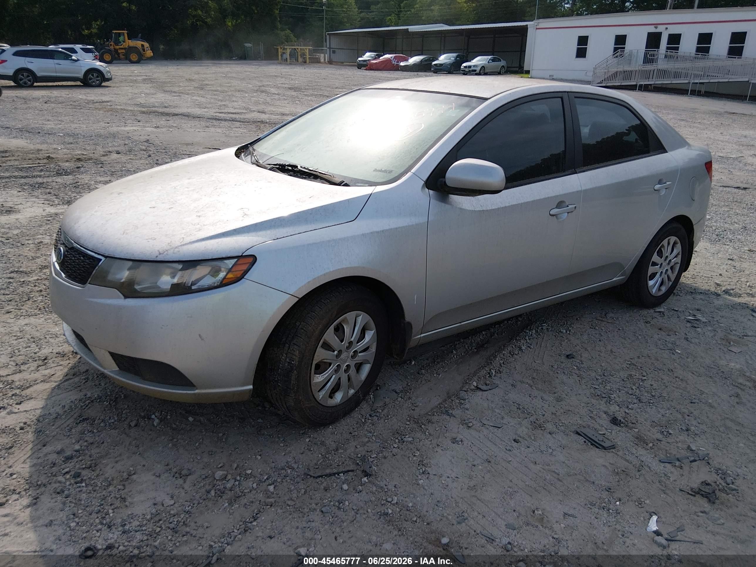 2013 Kia Forte Lx Silver vin: KNAFT4A25D5725754