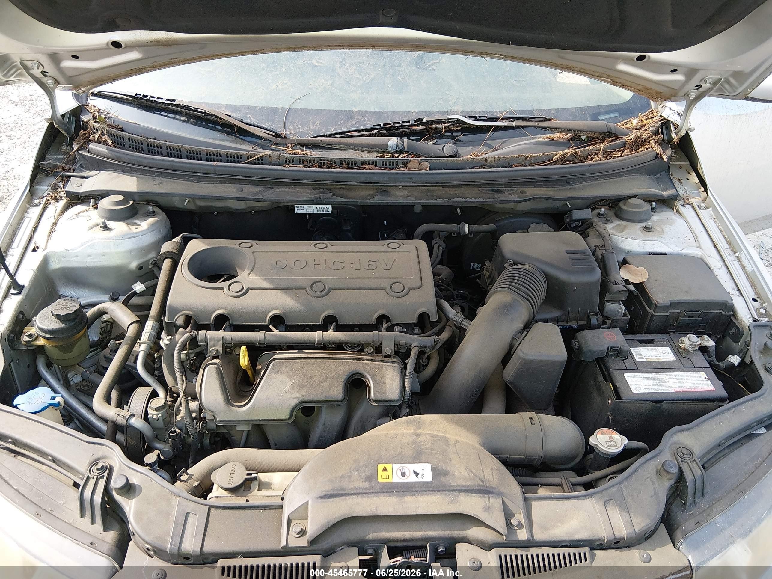 2013 Kia Forte Lx Silver vin: KNAFT4A25D5725754