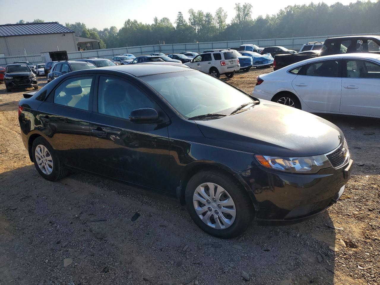 2012 Kia Forte Lx Black vin: KNAFT4A26C5581453