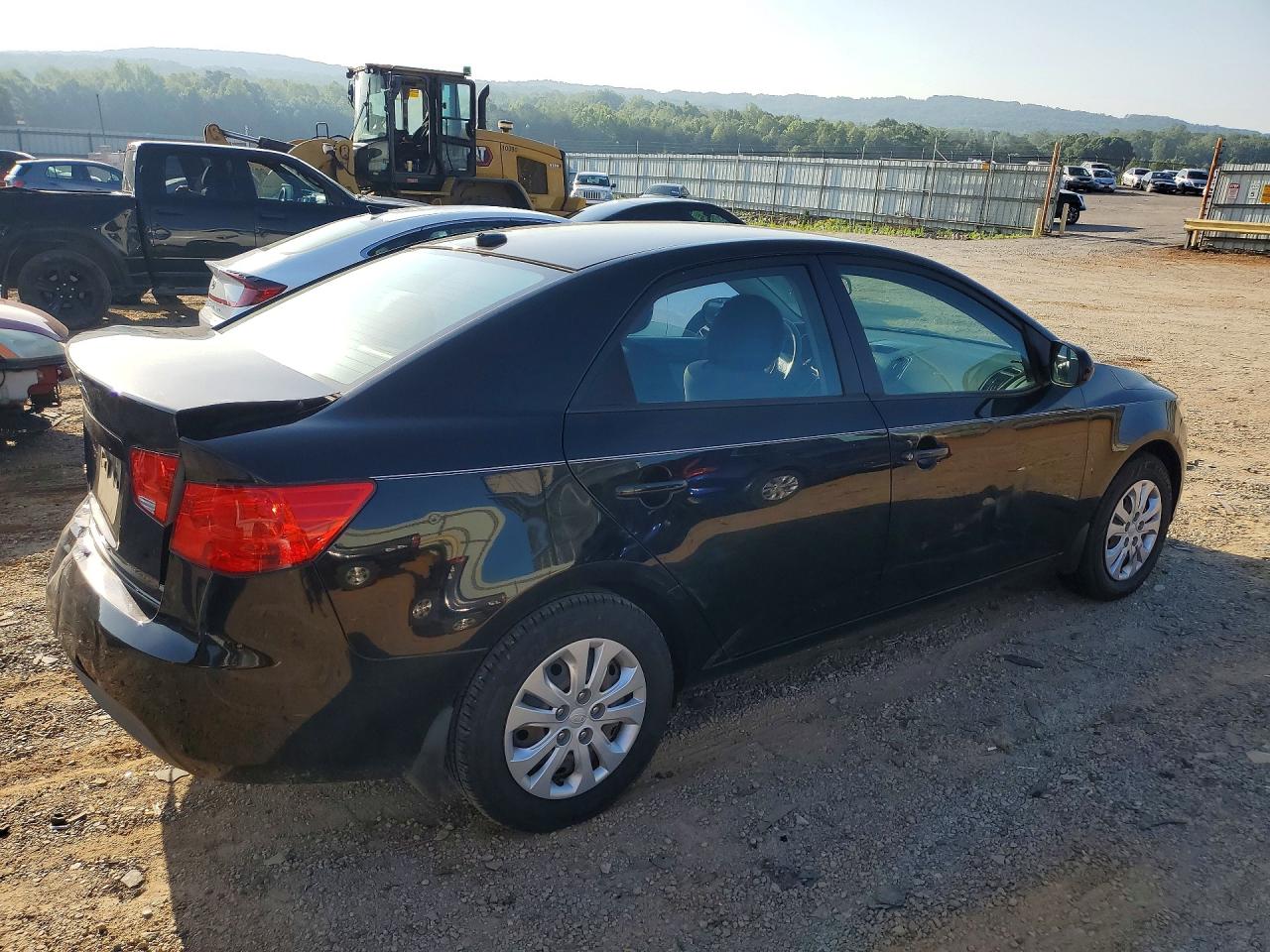 2012 Kia Forte Lx Black vin: KNAFT4A26C5581453