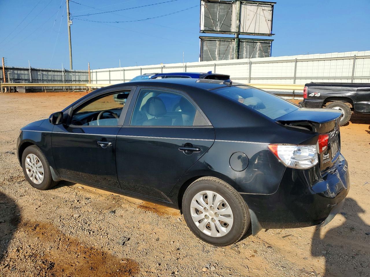2012 Kia Forte Lx Black vin: KNAFT4A26C5581453