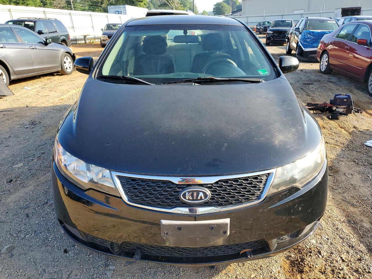 2012 Kia Forte Lx Black vin: KNAFT4A26C5581453
