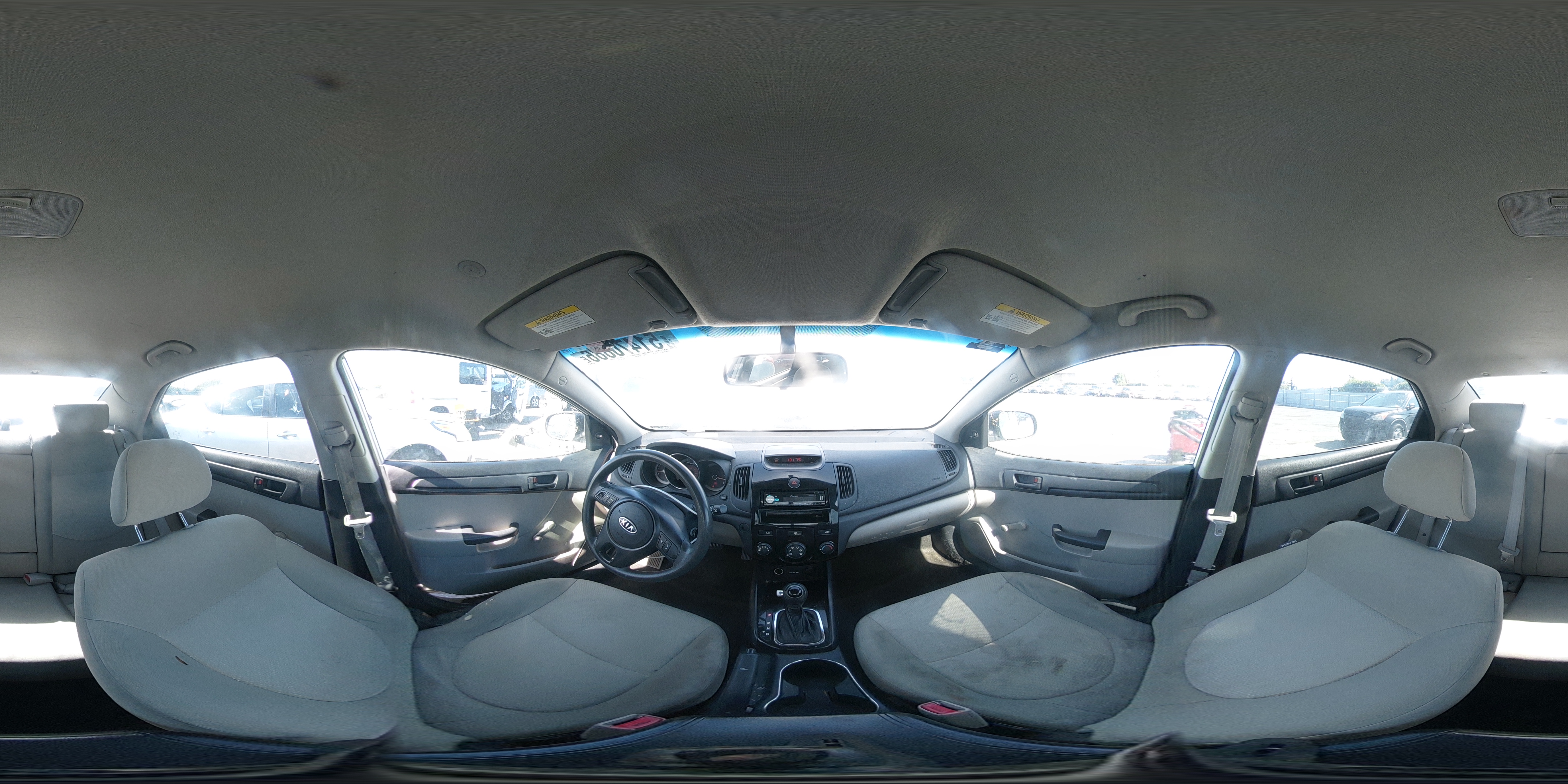 2013 Kia Forte Lx Silver vin: KNAFT4A26D5677374