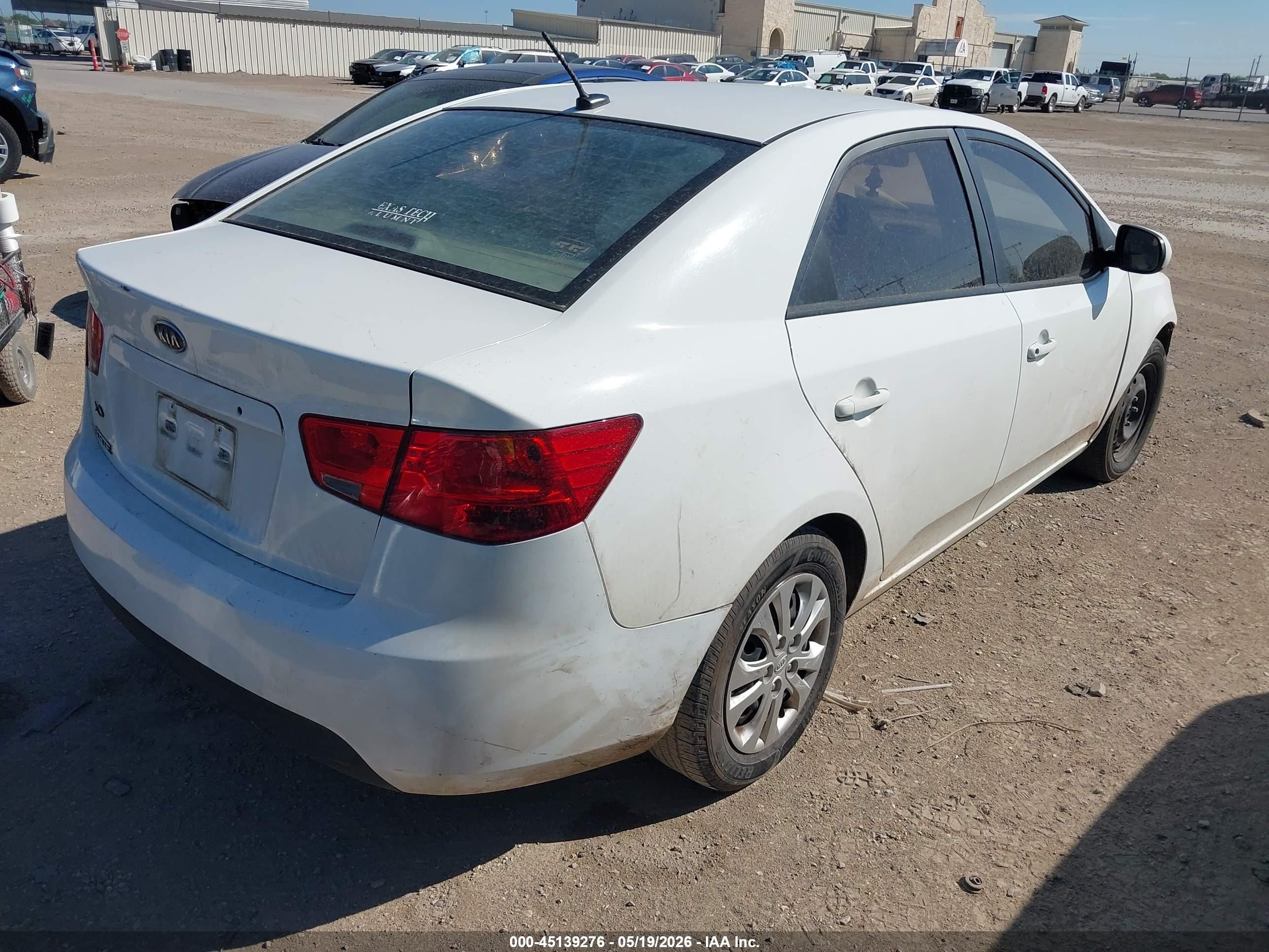 2013 Kia Forte Lx Белый vin: KNAFT4A26D5692828