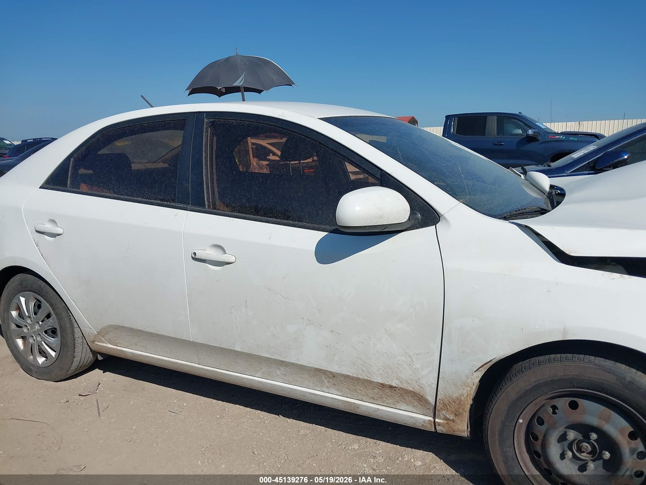 2013 Kia Forte Lx Белый vin: KNAFT4A26D5692828