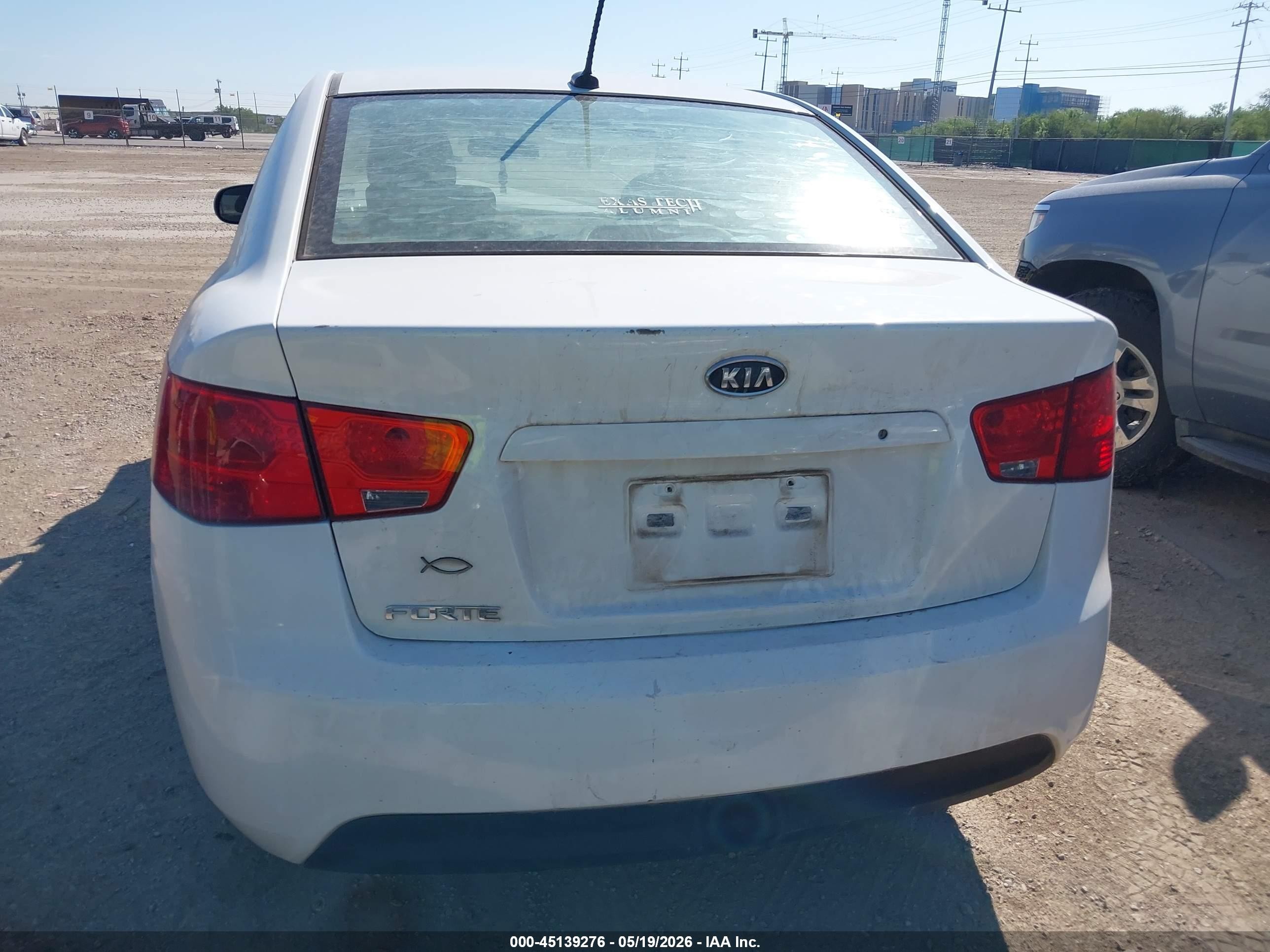 2013 Kia Forte Lx Белый vin: KNAFT4A26D5692828