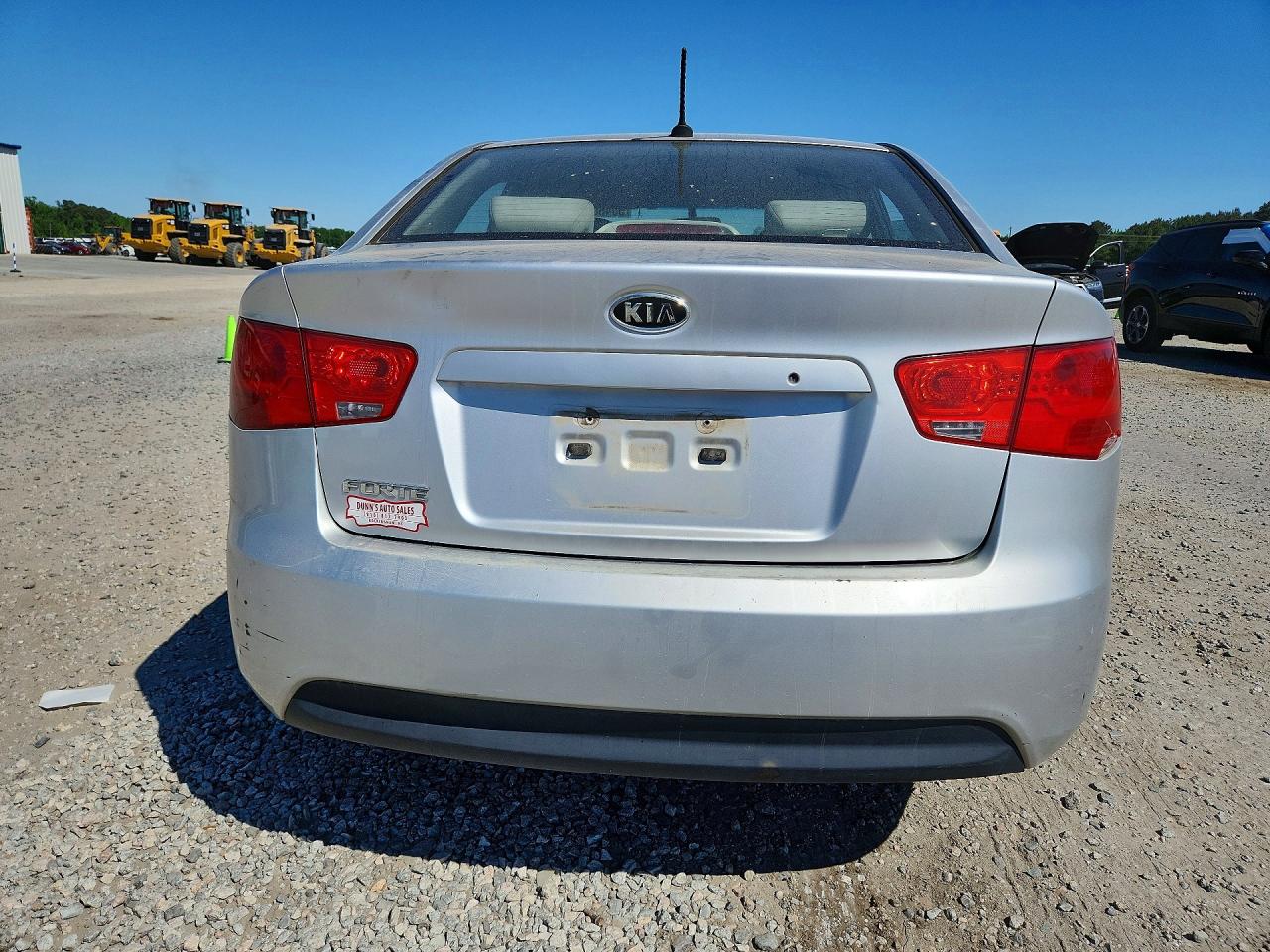 2010 Kia Forte Lx Silver vin: KNAFT4A27A5049285