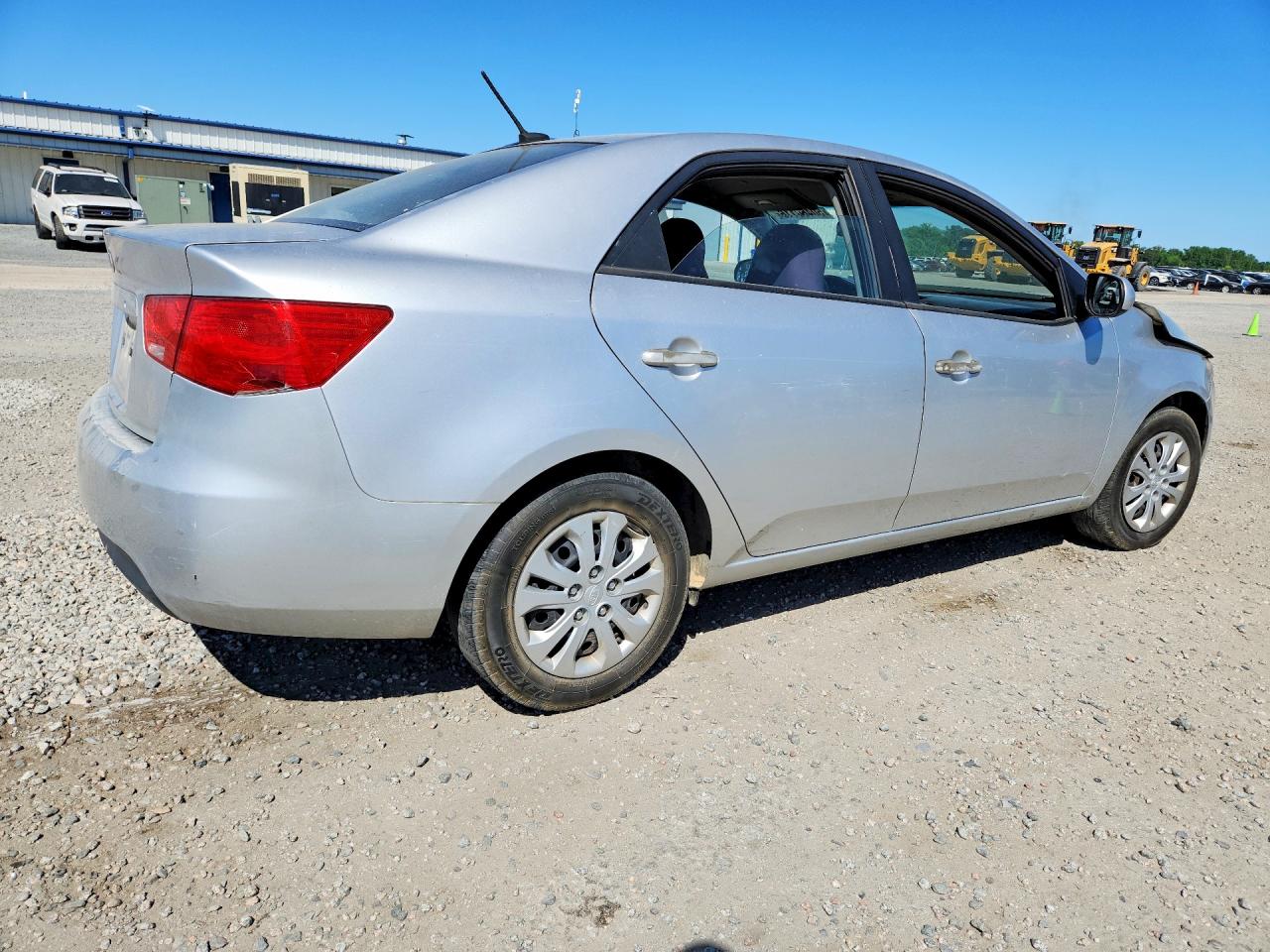 2010 Kia Forte Lx Silver vin: KNAFT4A27A5049285