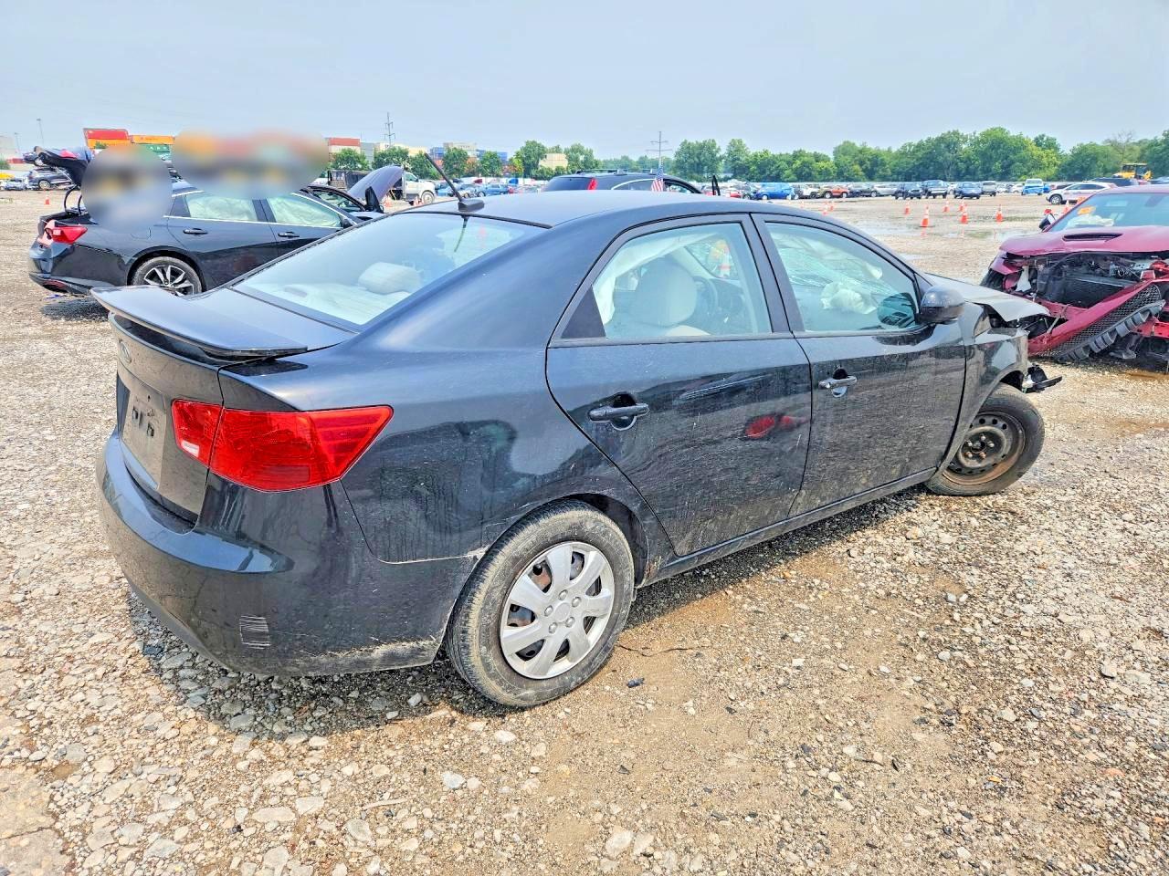 2010 Kia Forte Lx Black vin: KNAFT4A27A5060643