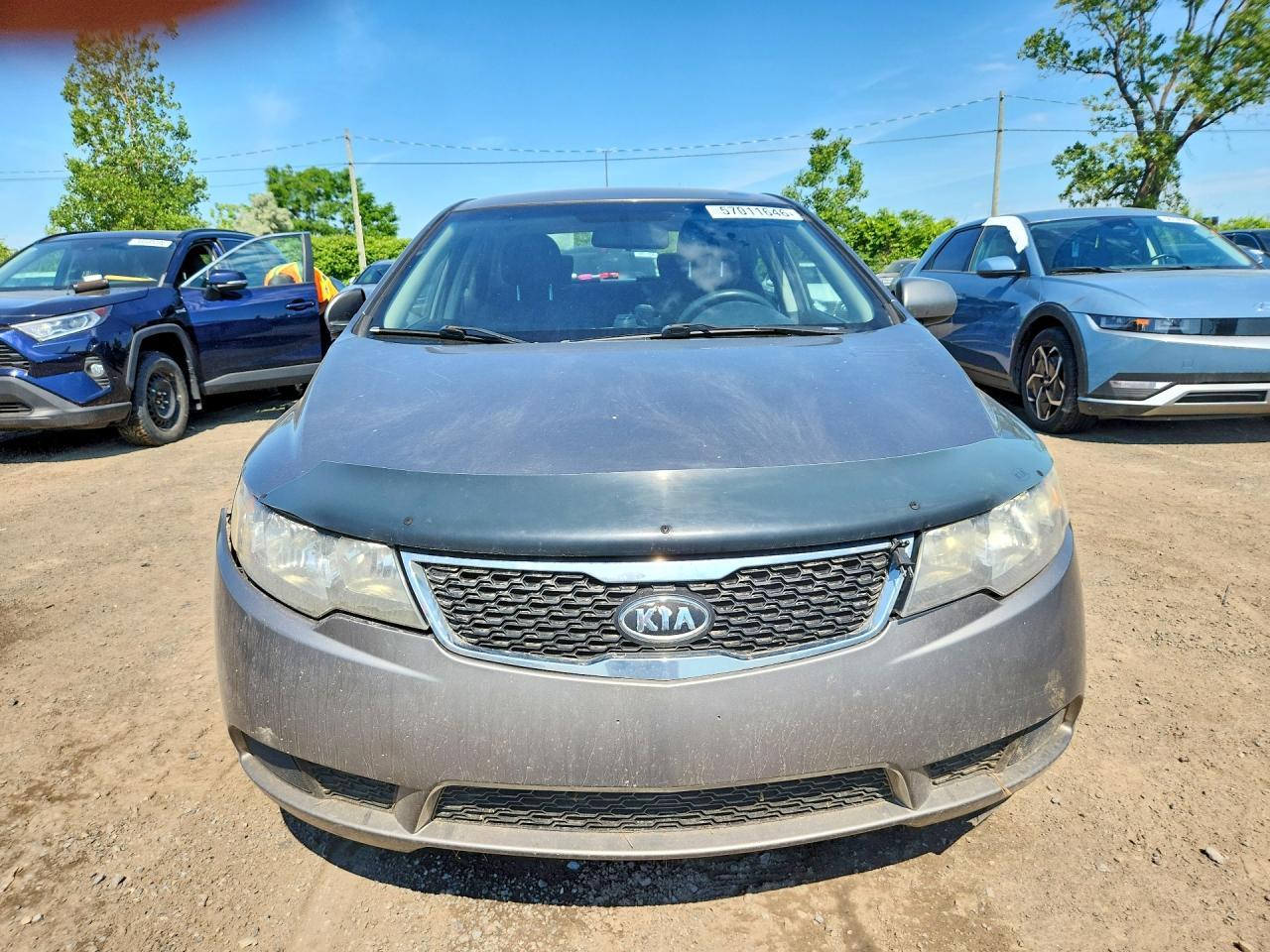 2012 Kia Forte Lx Бежевый vin: KNAFT4A27C5500637