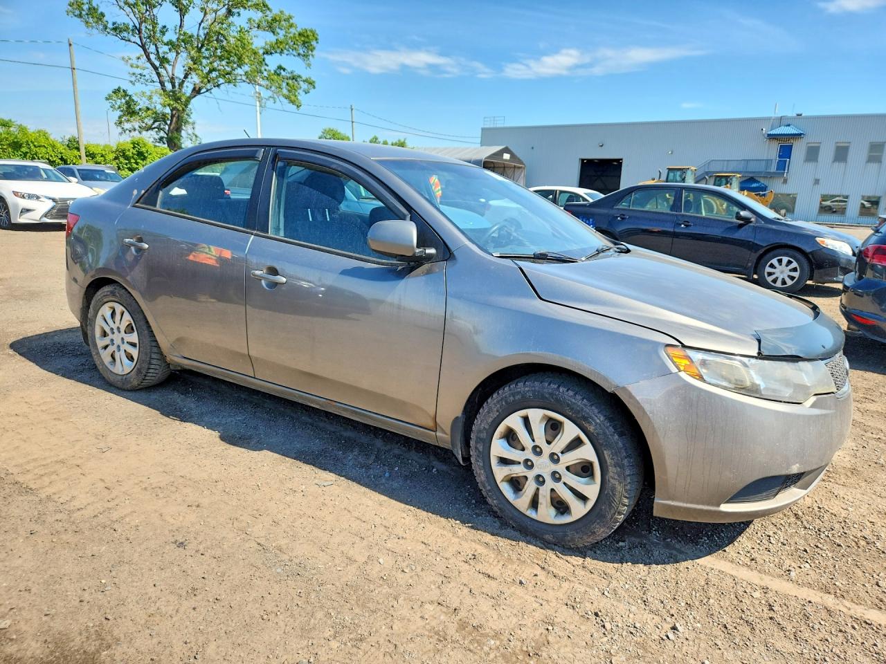 2012 Kia Forte Lx Бежевый vin: KNAFT4A27C5500637