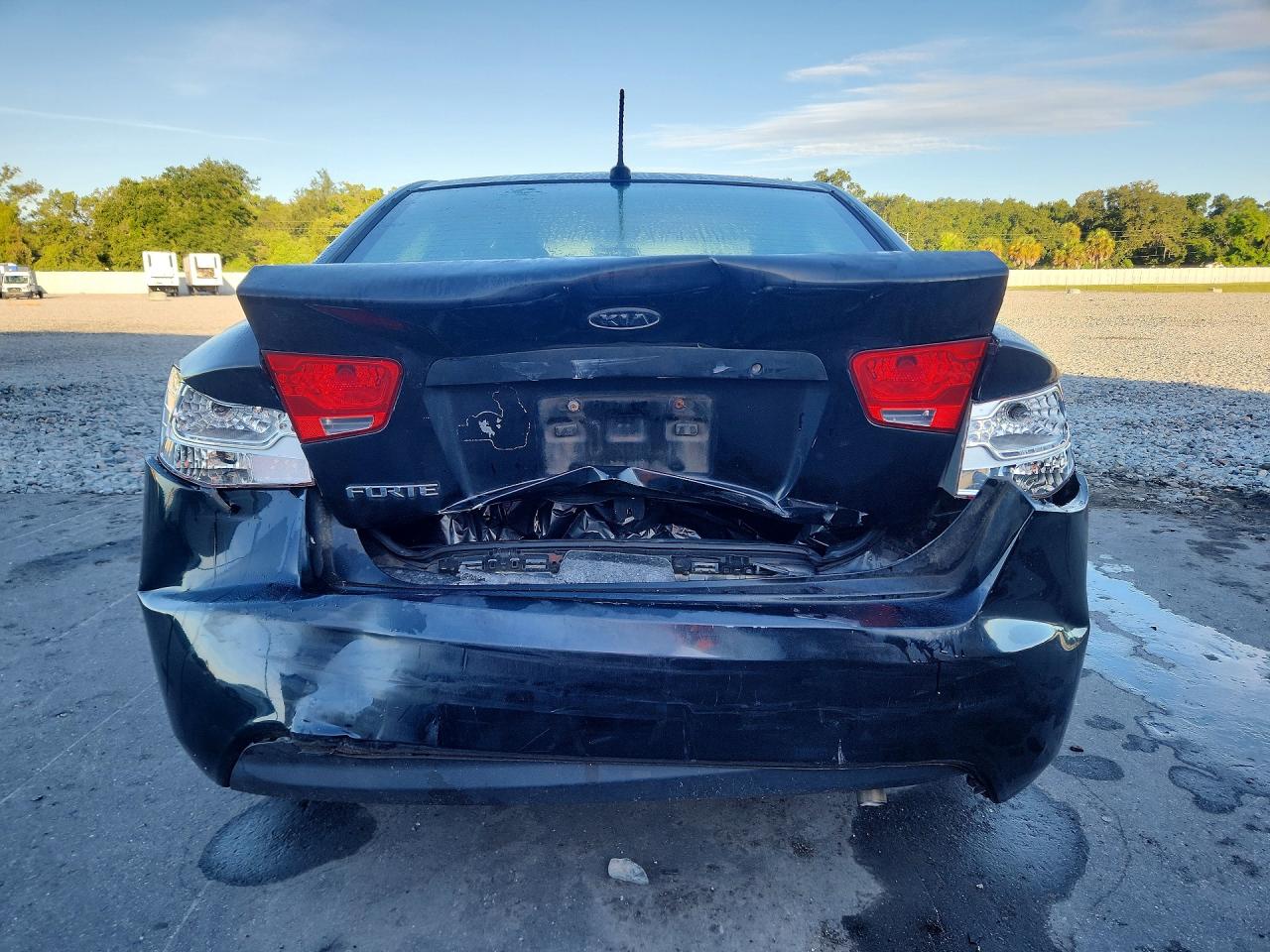 2013 Kia Forte Lx Black vin: KNAFT4A27D5654542