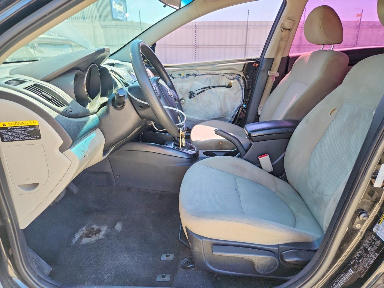 2013 Kia Forte Lx Black vin: KNAFT4A27D5720653