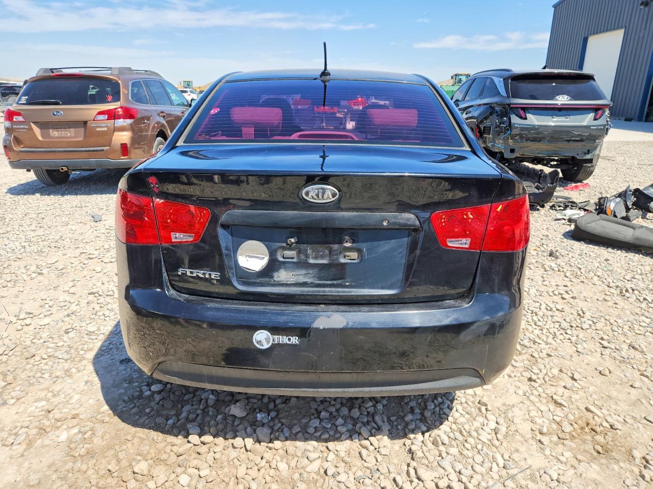 2013 Kia Forte Lx Black vin: KNAFT4A27D5720653