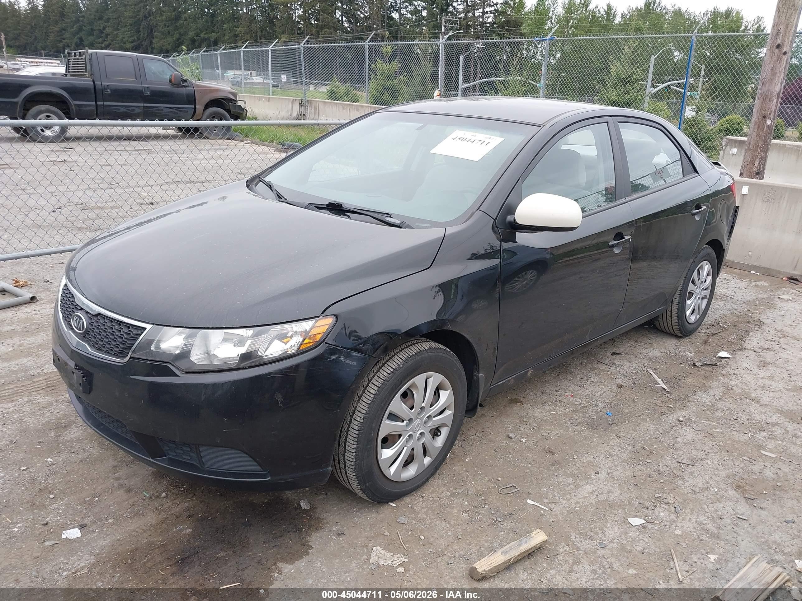 2012 Kia Forte Lx Черный vin: KNAFT4A28C5563570