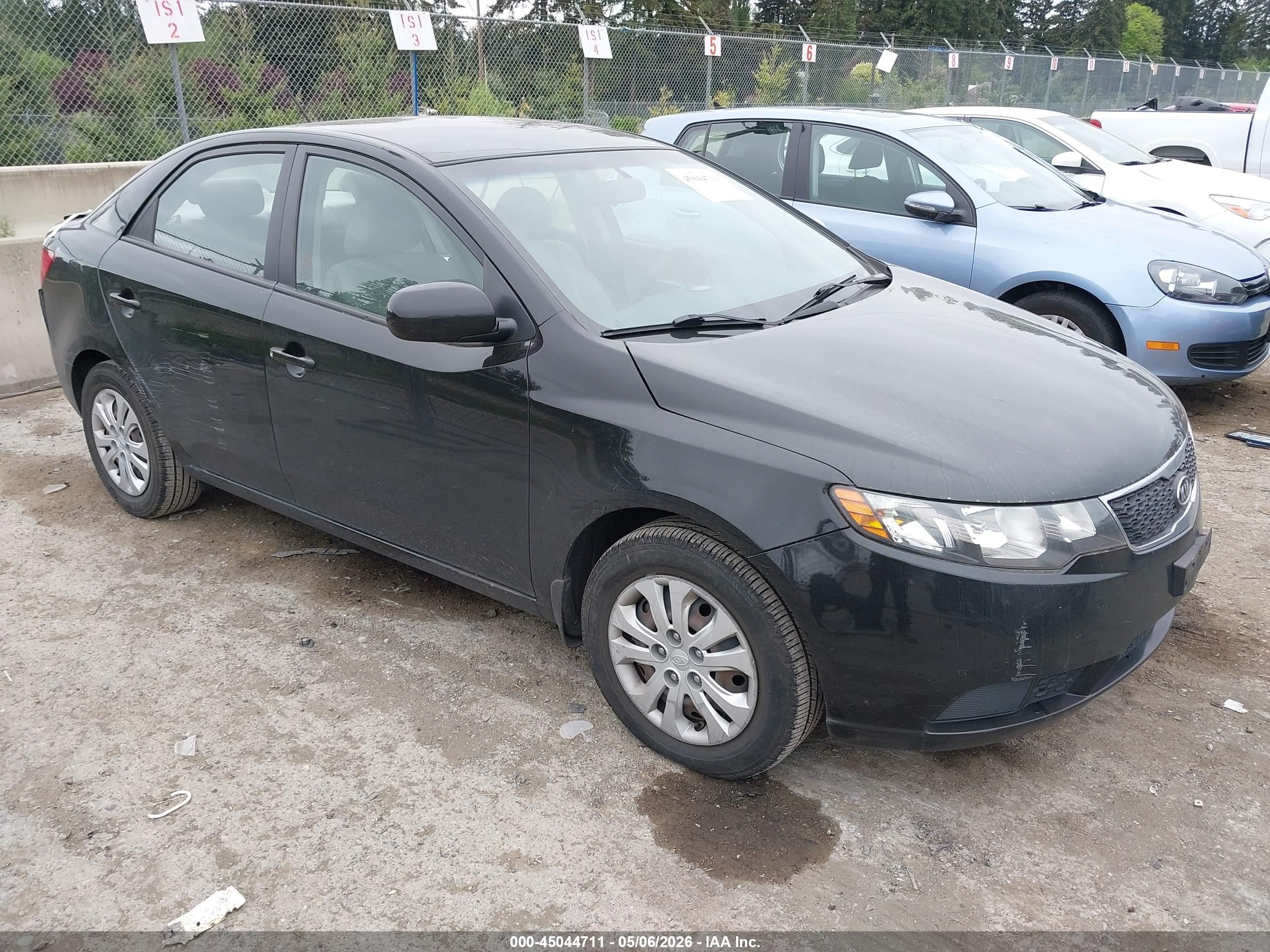 2012 Kia Forte Lx Черный vin: KNAFT4A28C5563570