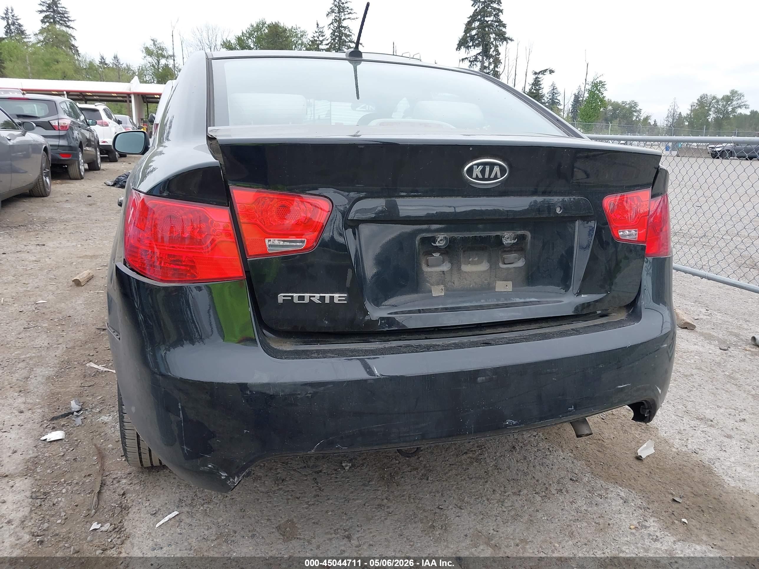 2012 Kia Forte Lx Черный vin: KNAFT4A28C5563570