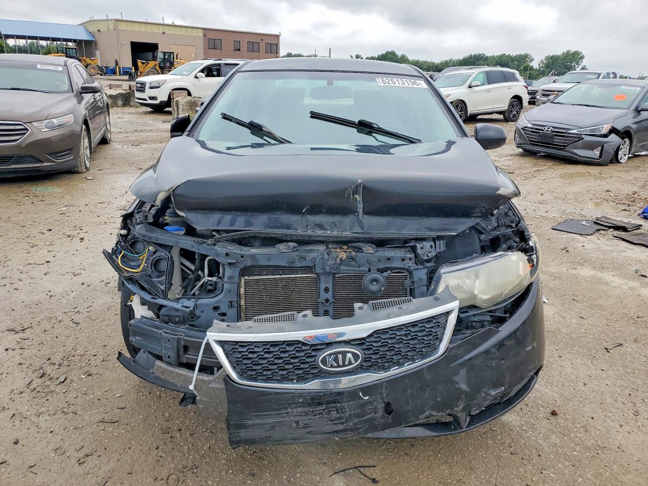 2012 Kia Forte Lx Black vin: KNAFT4A28C5571636