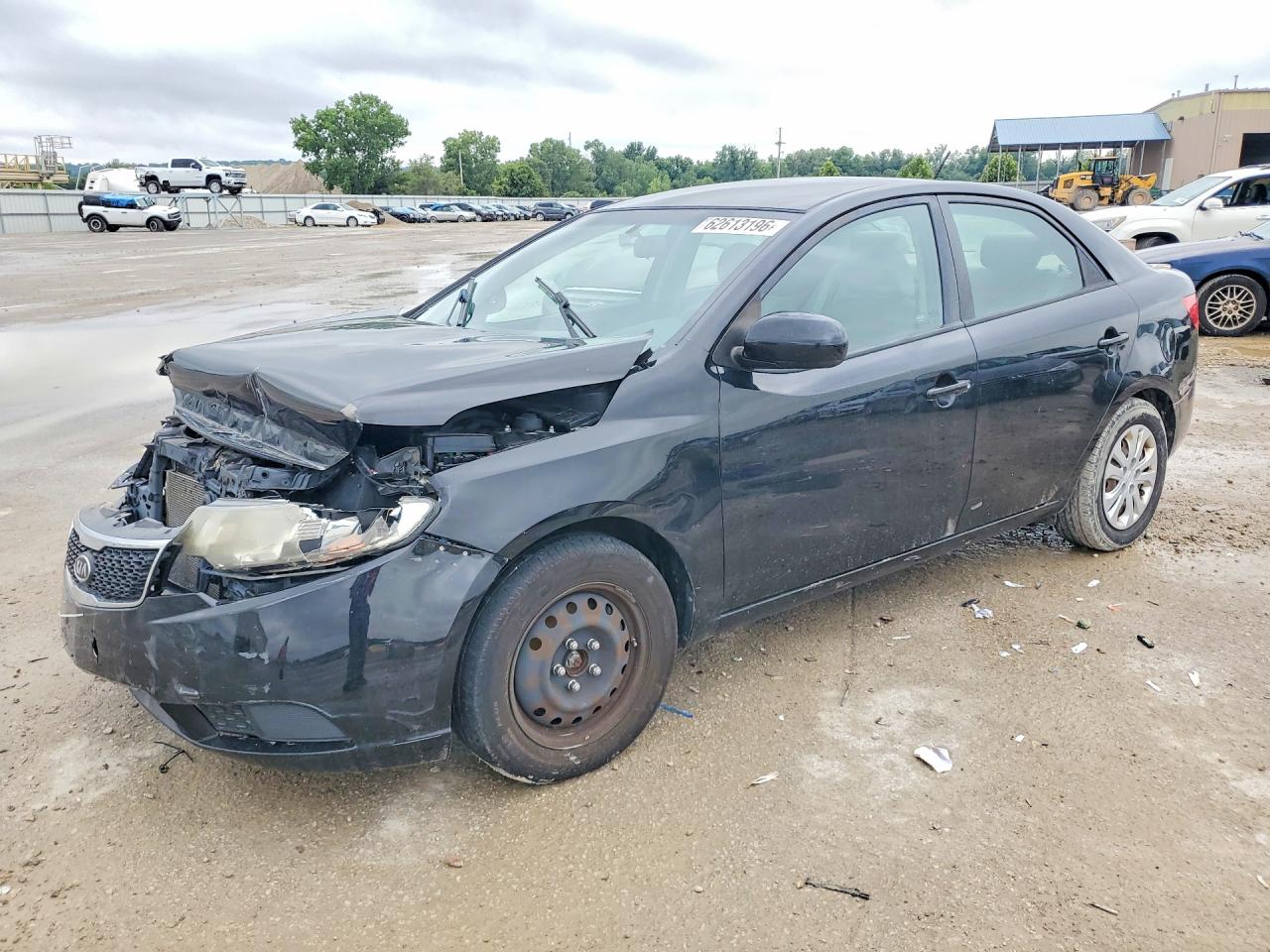 2012 Kia Forte Lx Black vin: KNAFT4A28C5571636