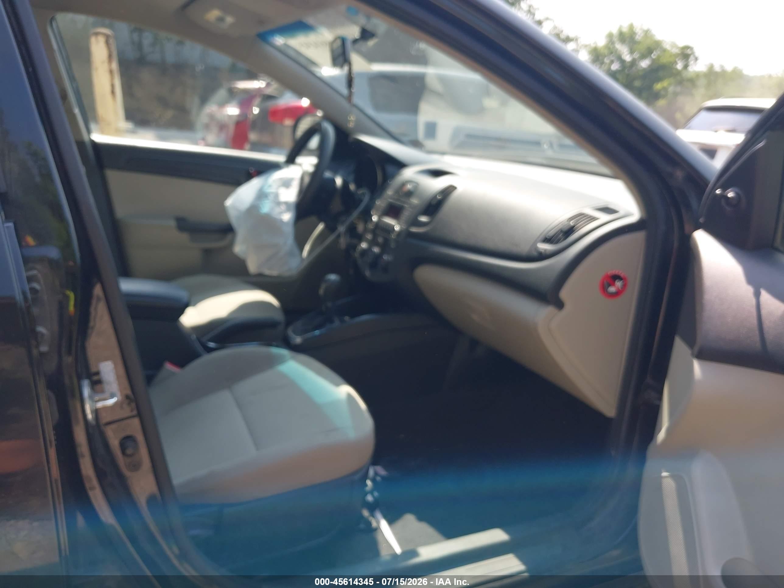 2012 Kia Forte Lx Black vin: KNAFT4A29C5476714