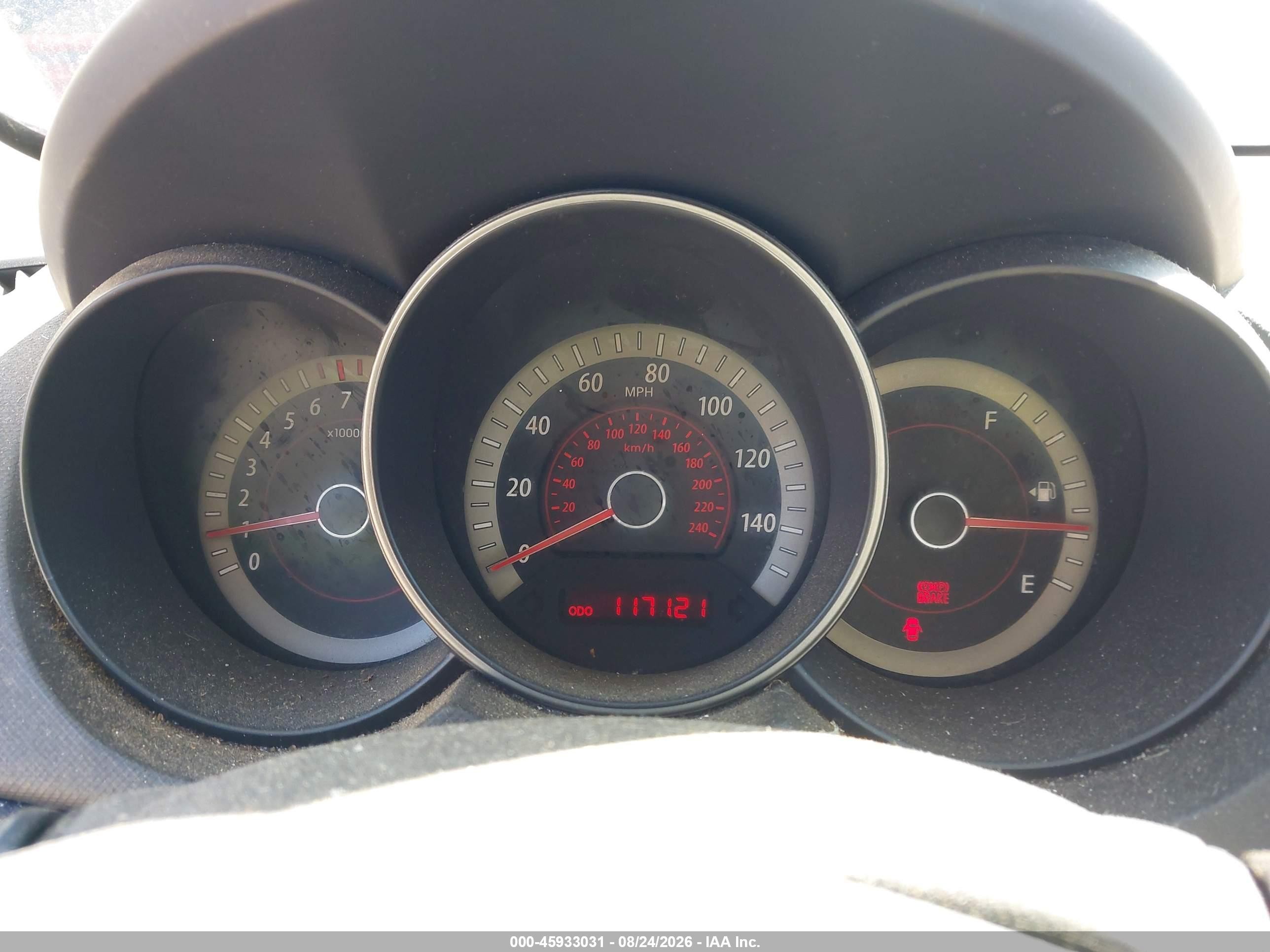 2010 Kia Forte Lx Black vin: KNAFT4A2XA5048003