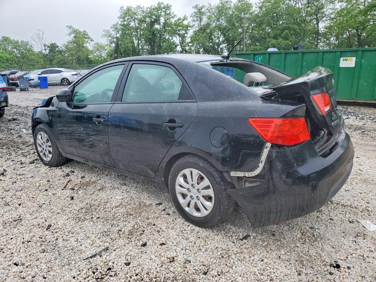 2011 Kia Forte Lx Black vin: KNAFT4A2XB5370271