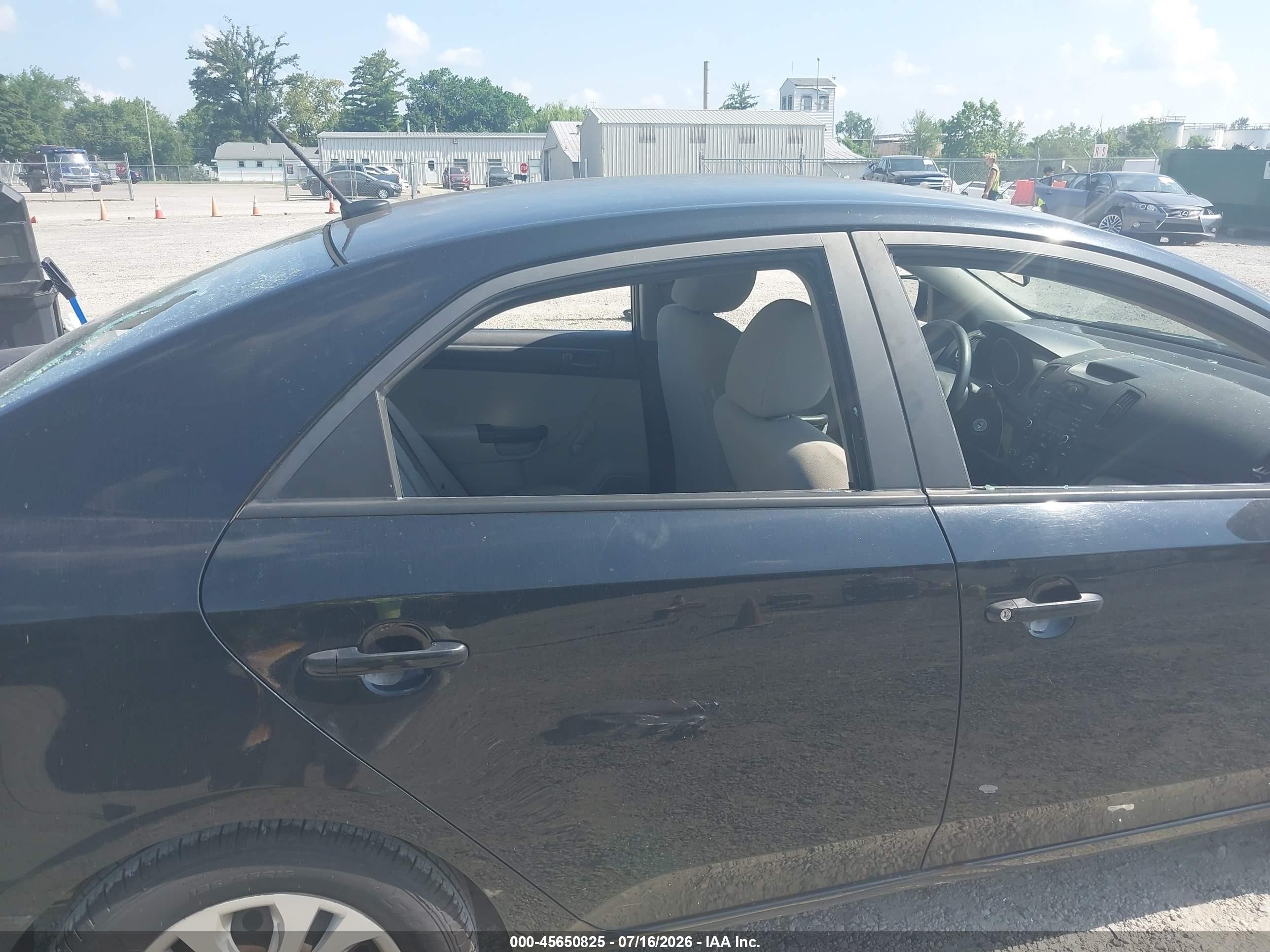 2011 Kia Forte Lx Black vin: KNAFT4A2XB5376328
