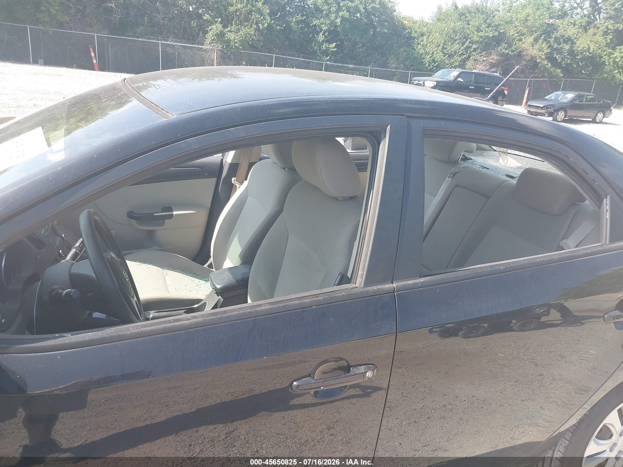 2011 Kia Forte Lx Black vin: KNAFT4A2XB5376328