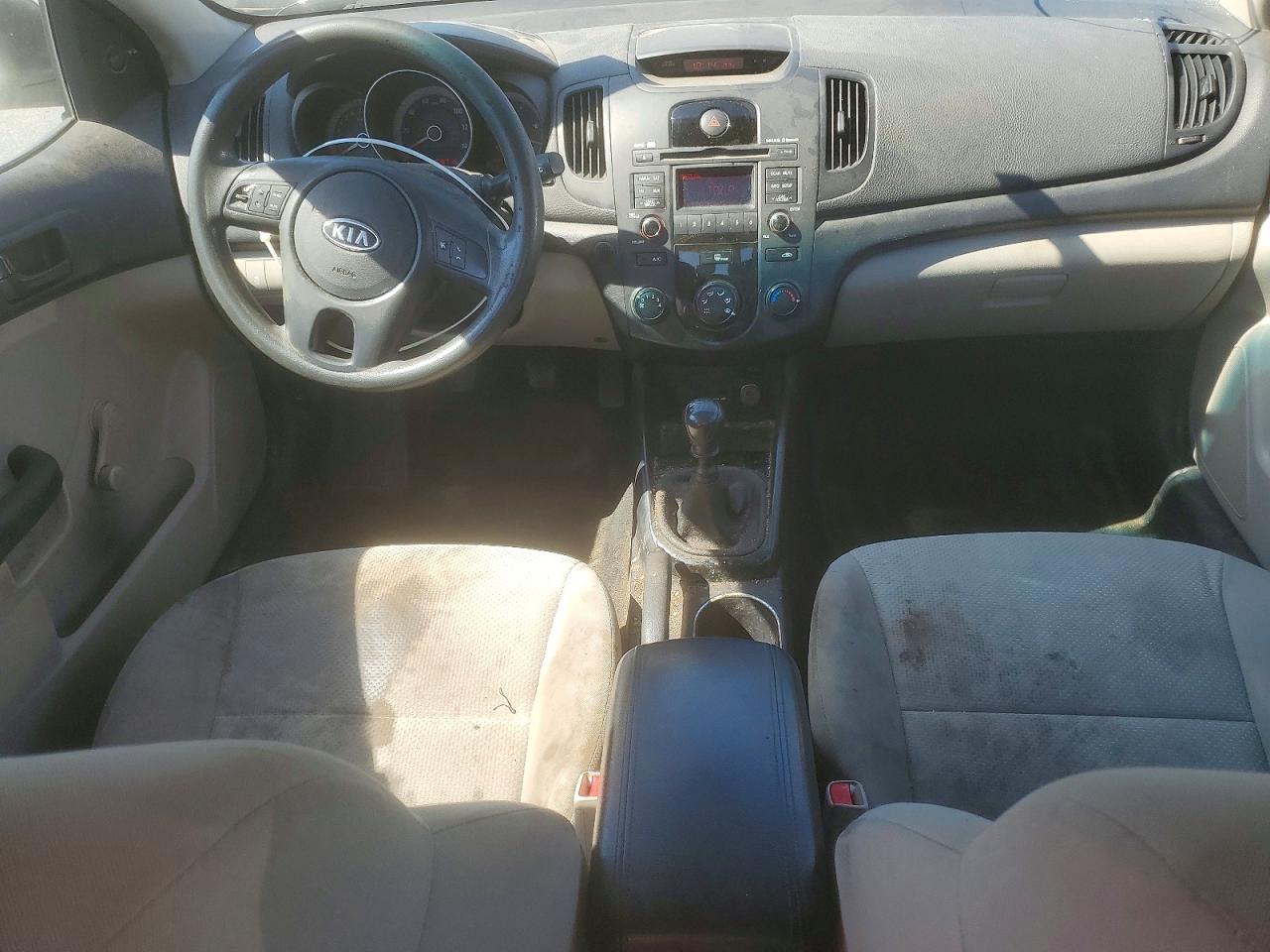 2011 Kia Forte Lx Белый vin: KNAFT4A2XB5444613