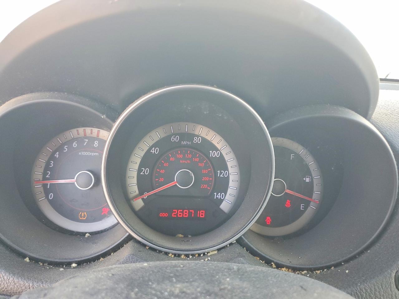 2011 Kia Forte Lx Белый vin: KNAFT4A2XB5444613