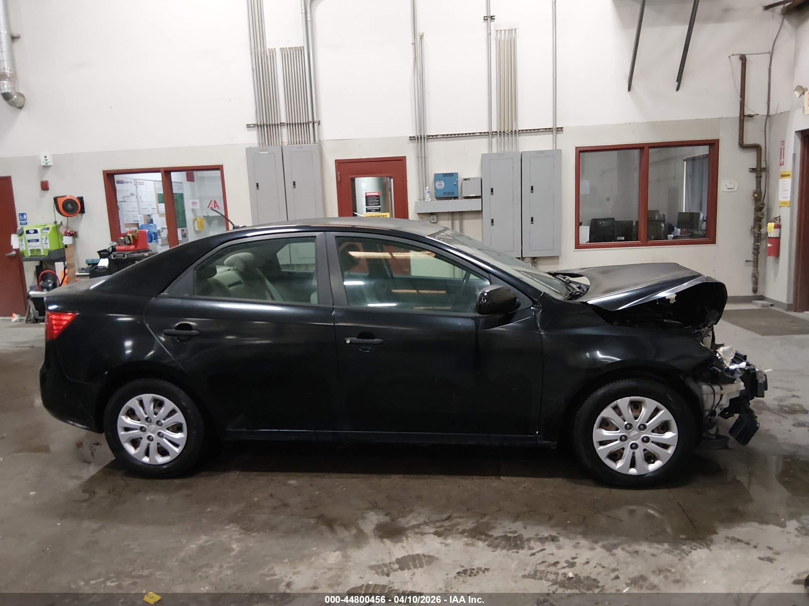2012 Kia Forte Lx Black vin: KNAFT4A2XC5477516