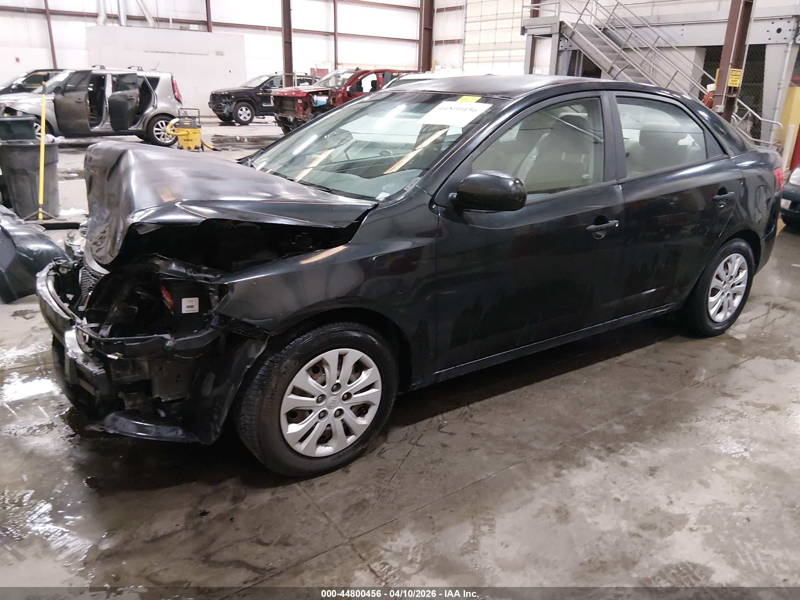 2012 Kia Forte Lx Black vin: KNAFT4A2XC5477516