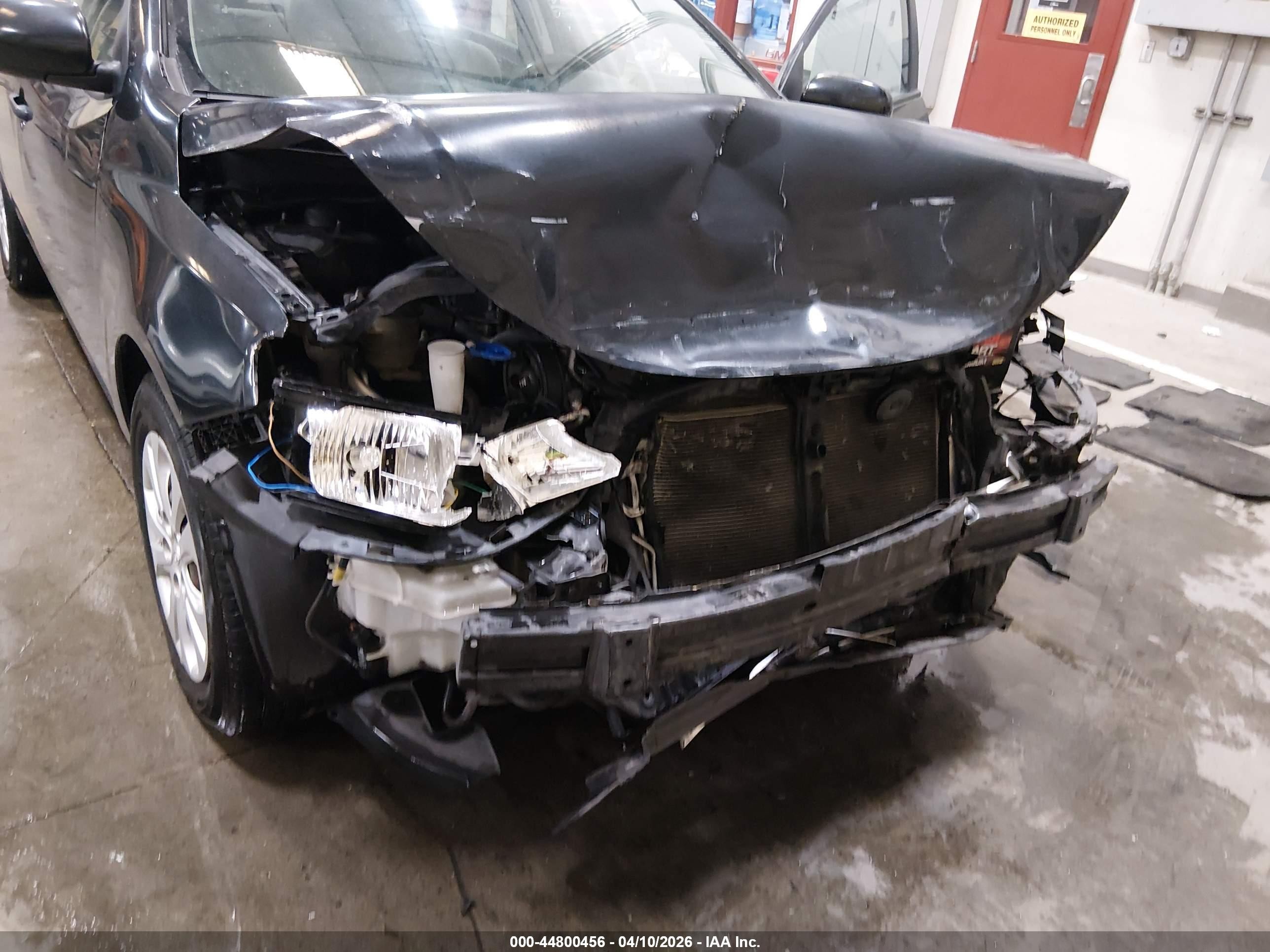 2012 Kia Forte Lx Black vin: KNAFT4A2XC5477516