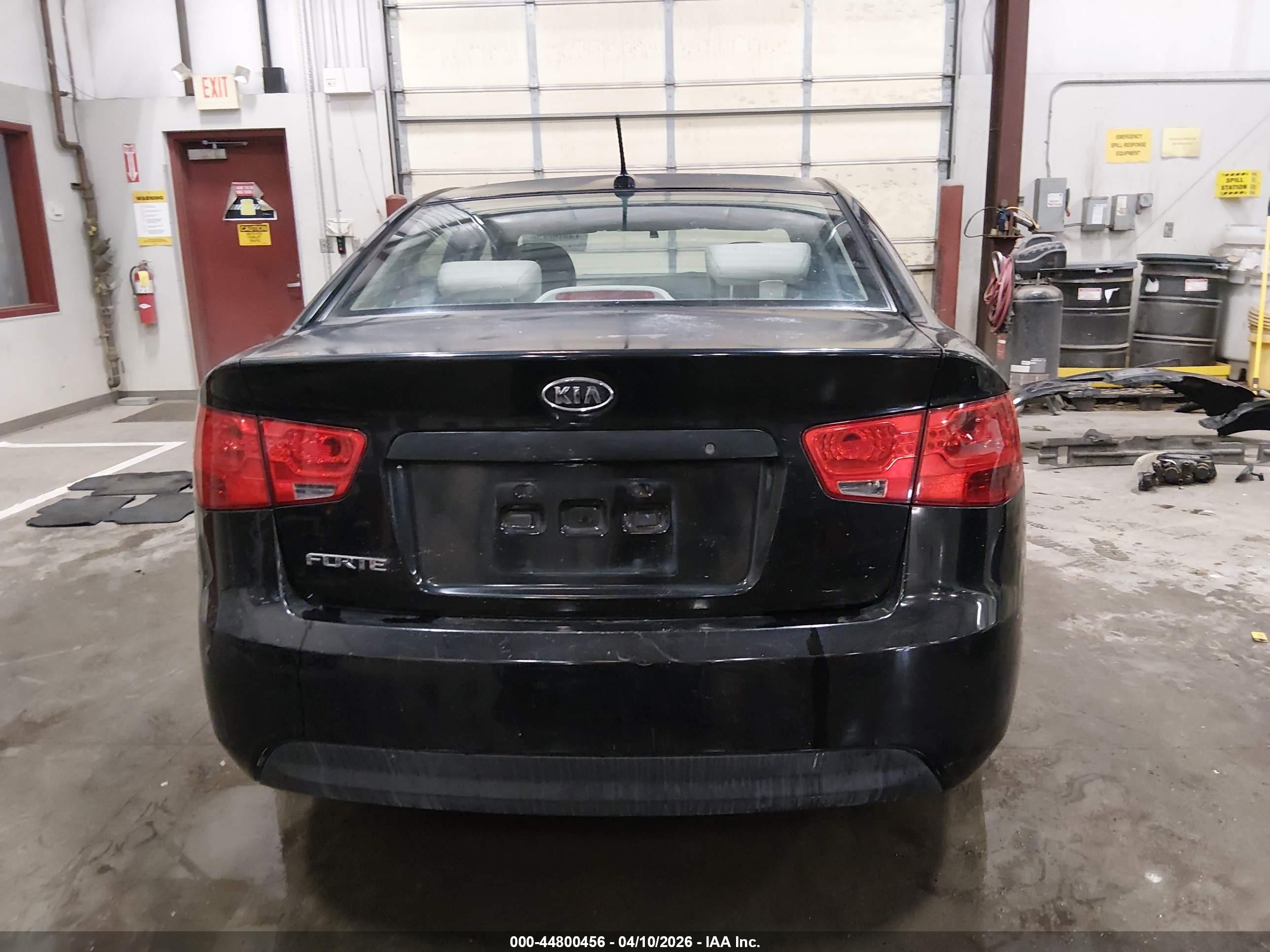 2012 Kia Forte Lx Black vin: KNAFT4A2XC5477516