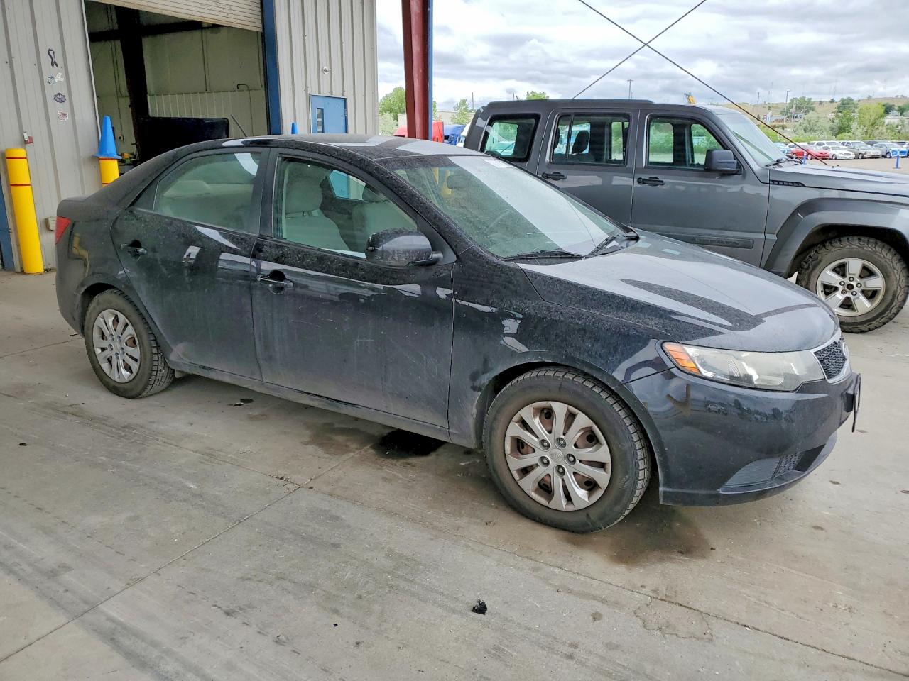 2012 Kia Forte Lx Black vin: KNAFT4A2XC5527668