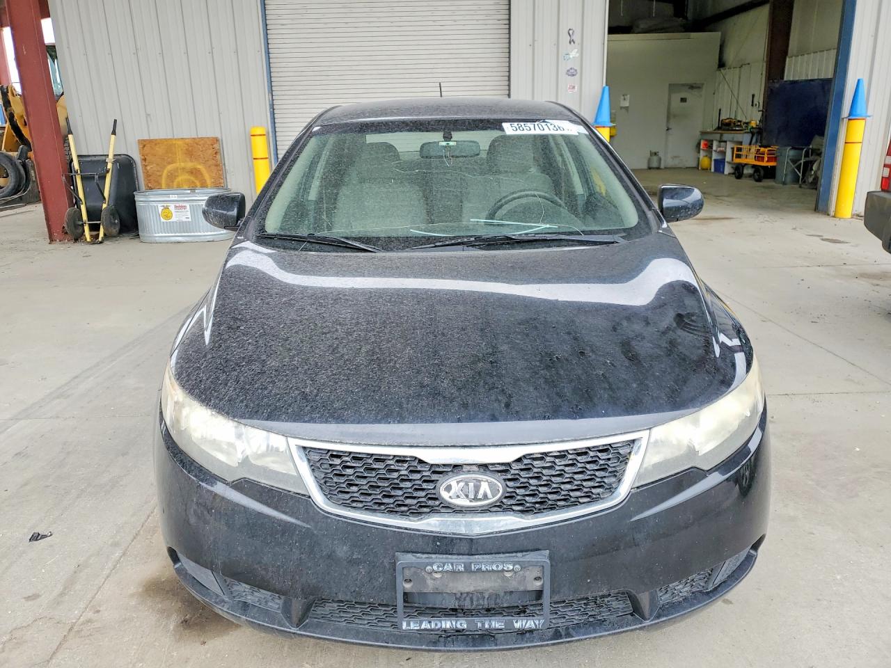 2012 Kia Forte Lx Black vin: KNAFT4A2XC5527668