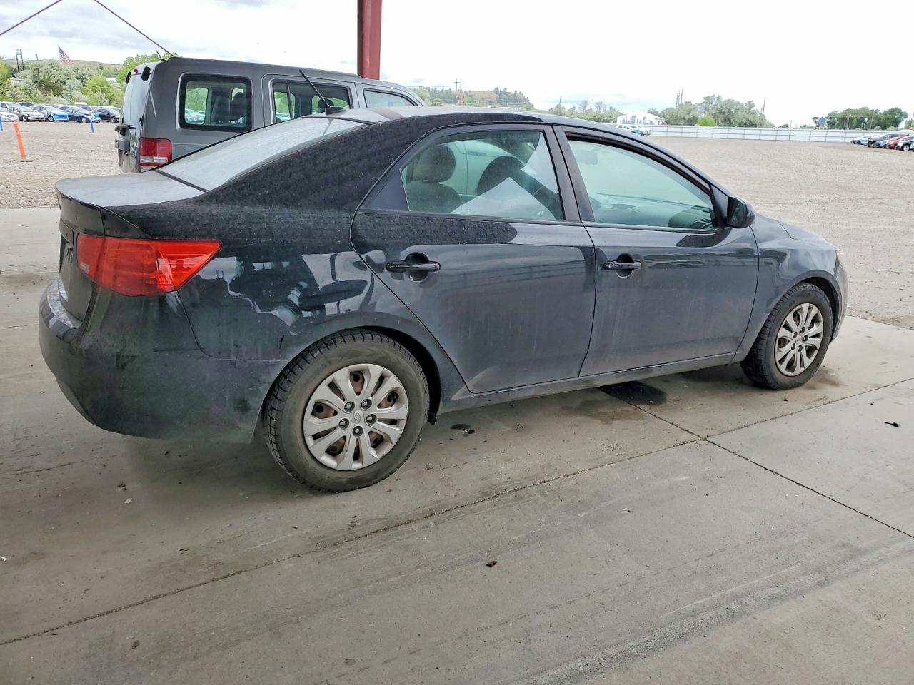 2012 Kia Forte Lx Black vin: KNAFT4A2XC5527668