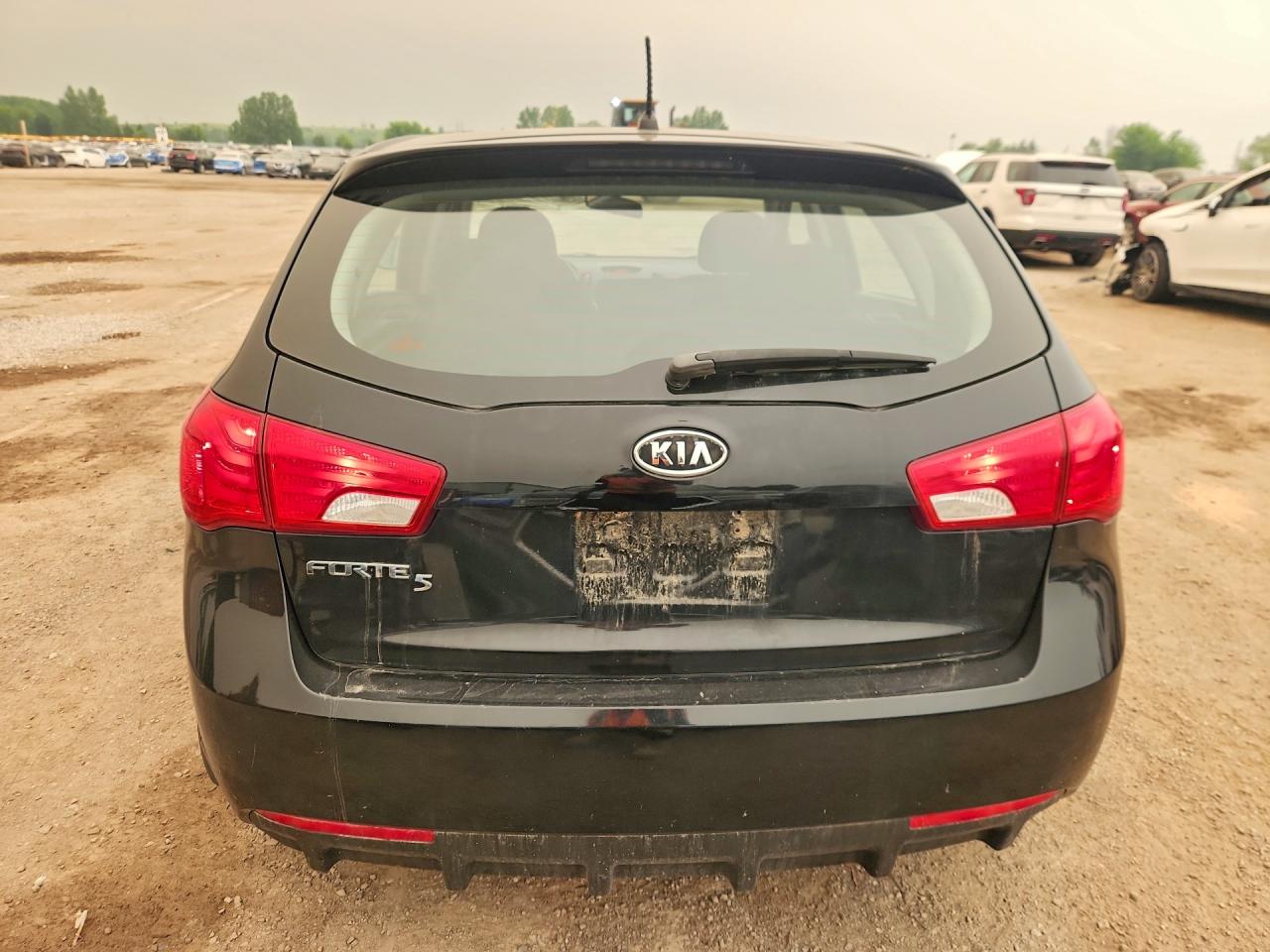 2013 Kia Forte Lx Black vin: KNAFT5A29D5670232