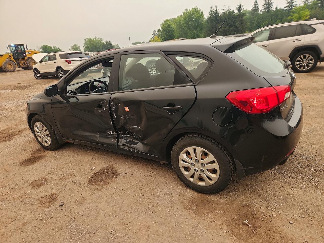 2013 Kia Forte Lx Black vin: KNAFT5A29D5670232