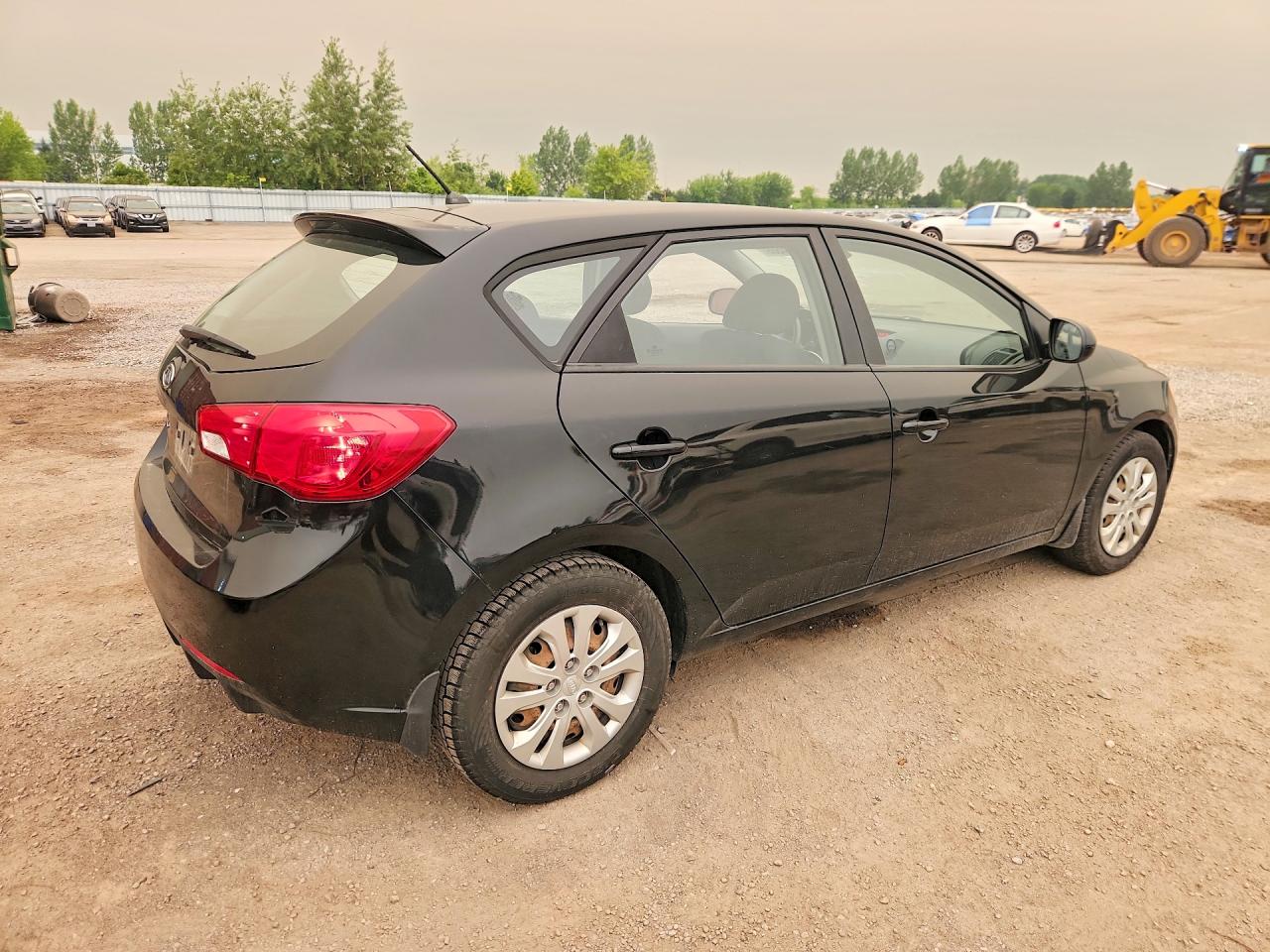2013 Kia Forte Lx Black vin: KNAFT5A29D5670232