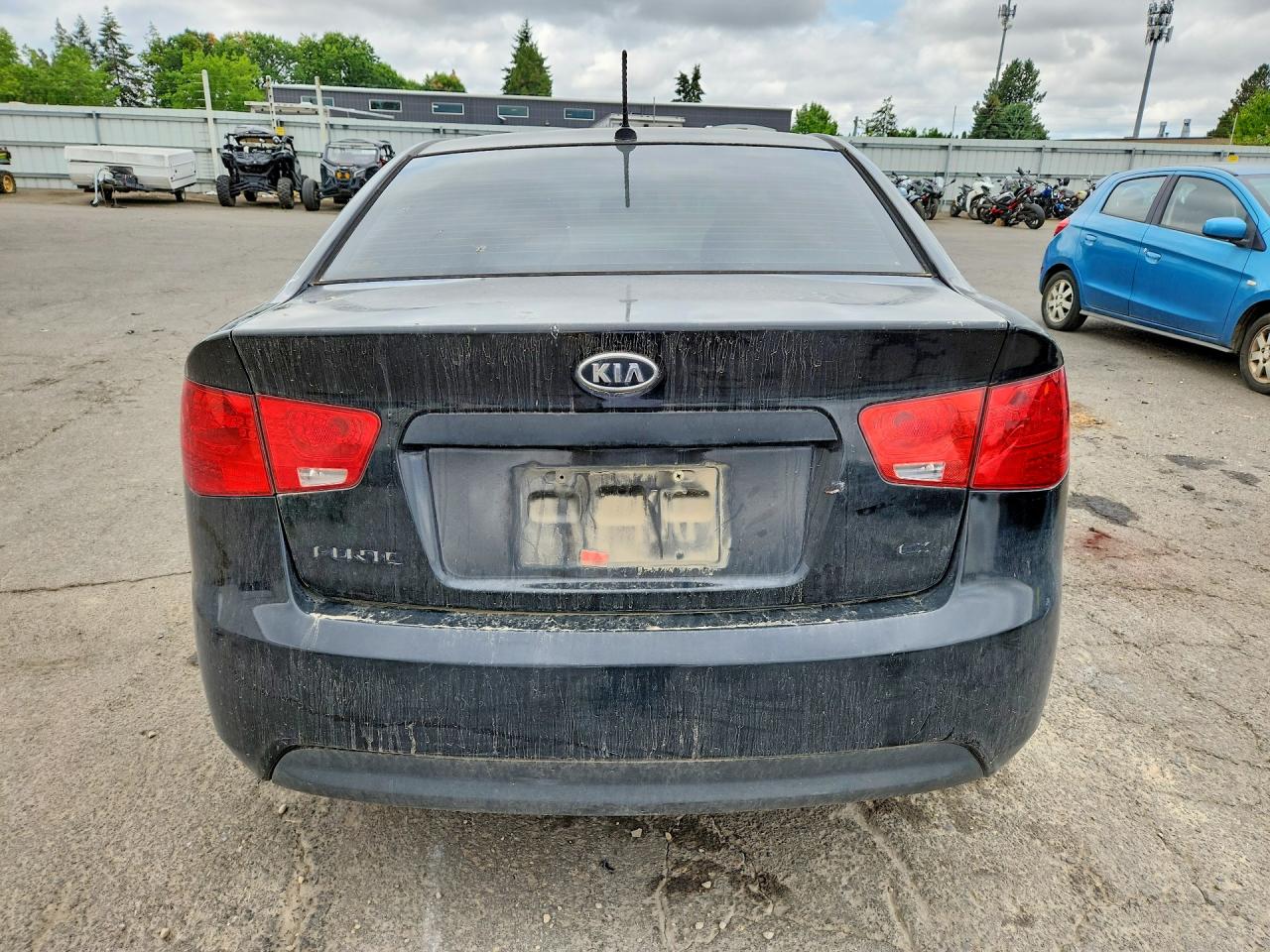 2010 Kia Forte Ex Black vin: KNAFU4A20A5176215
