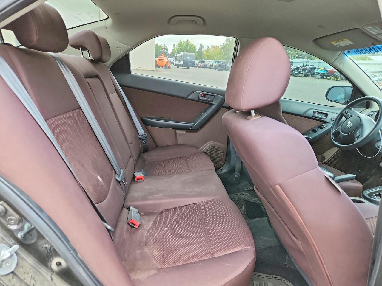 2010 Kia Forte Ex Black vin: KNAFU4A20A5176215
