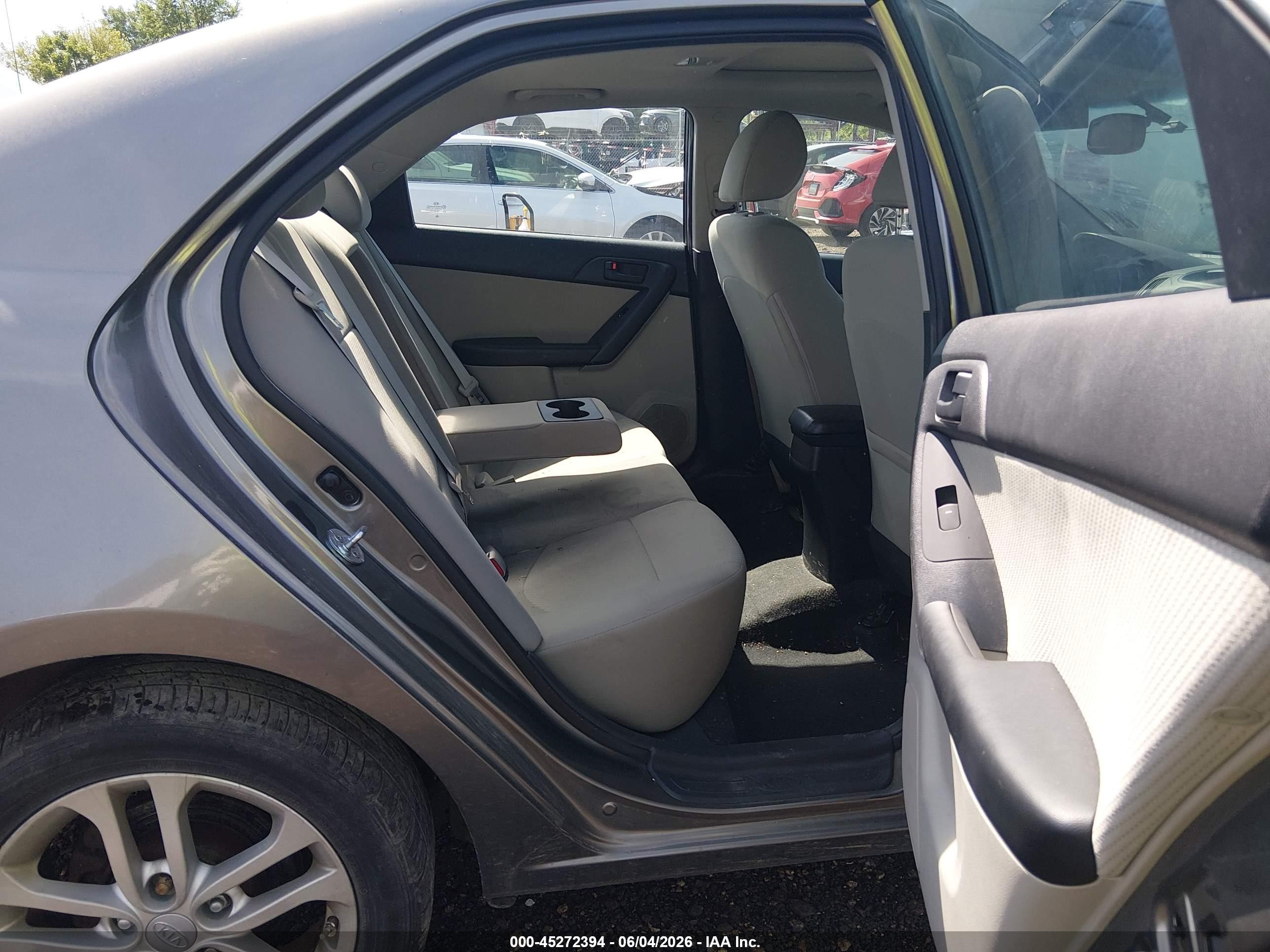 2011 Kia Forte Ex Gray vin: KNAFU4A20B5392986